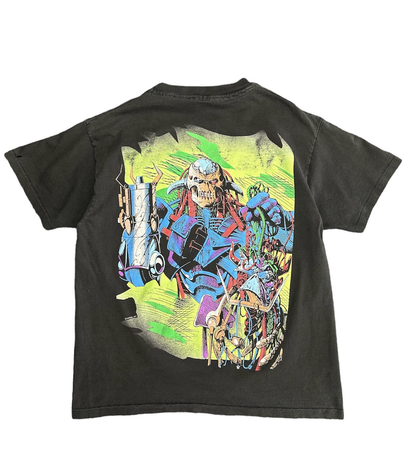 Vtg 1992 Marvel Death&#39;s Head T Shirt Size L/M