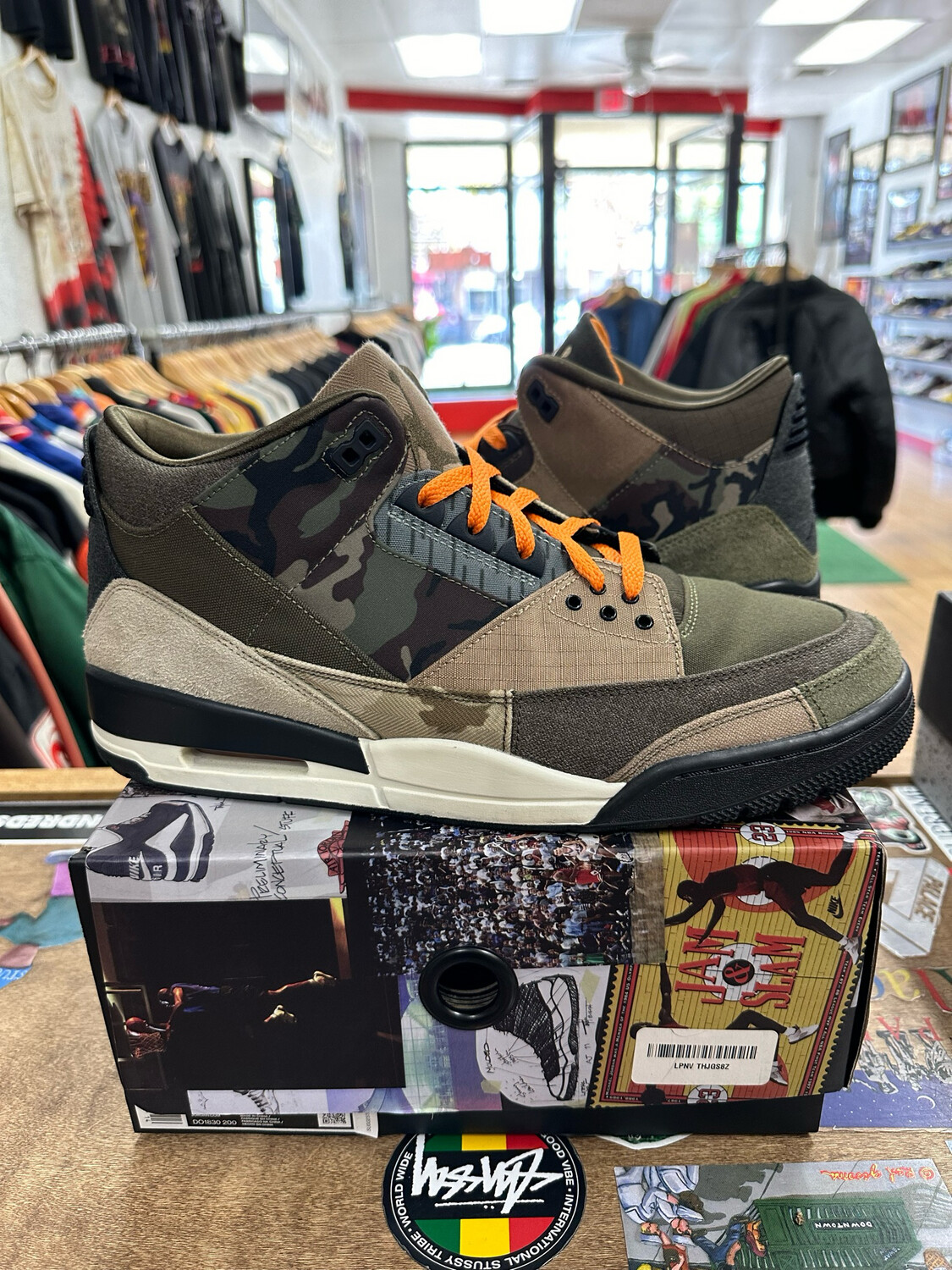 Pre Owned Jordan 3 Patchwork Size 13