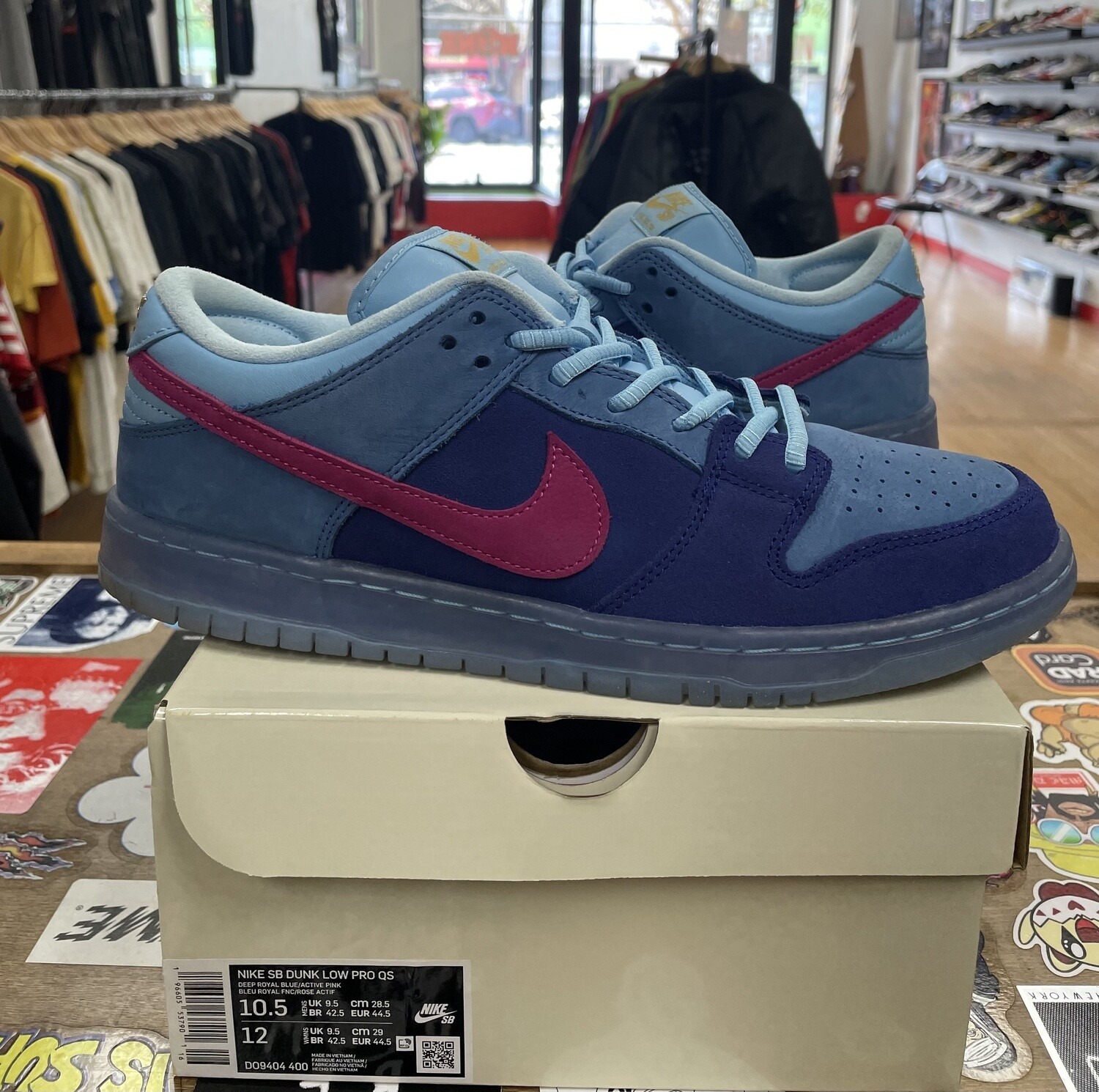 Pre Owned Nike SB Dunk Low Run The Jewels Size 10.5