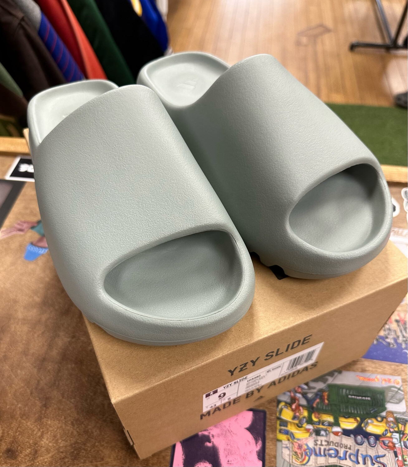 Ds Yeezy Slide Salt Size 9