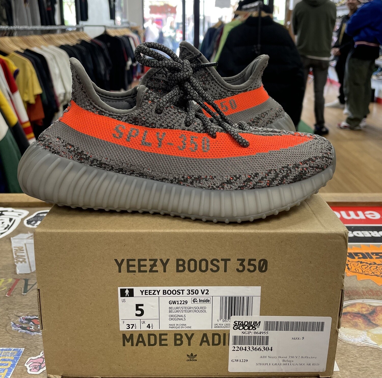 Ds Yeezy 350 V2 Beluga Size 5