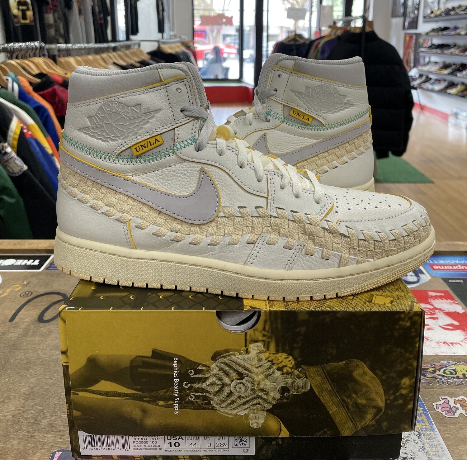 Ds Jordan 1 High Union LA Bephies Beauty Supply Size 10