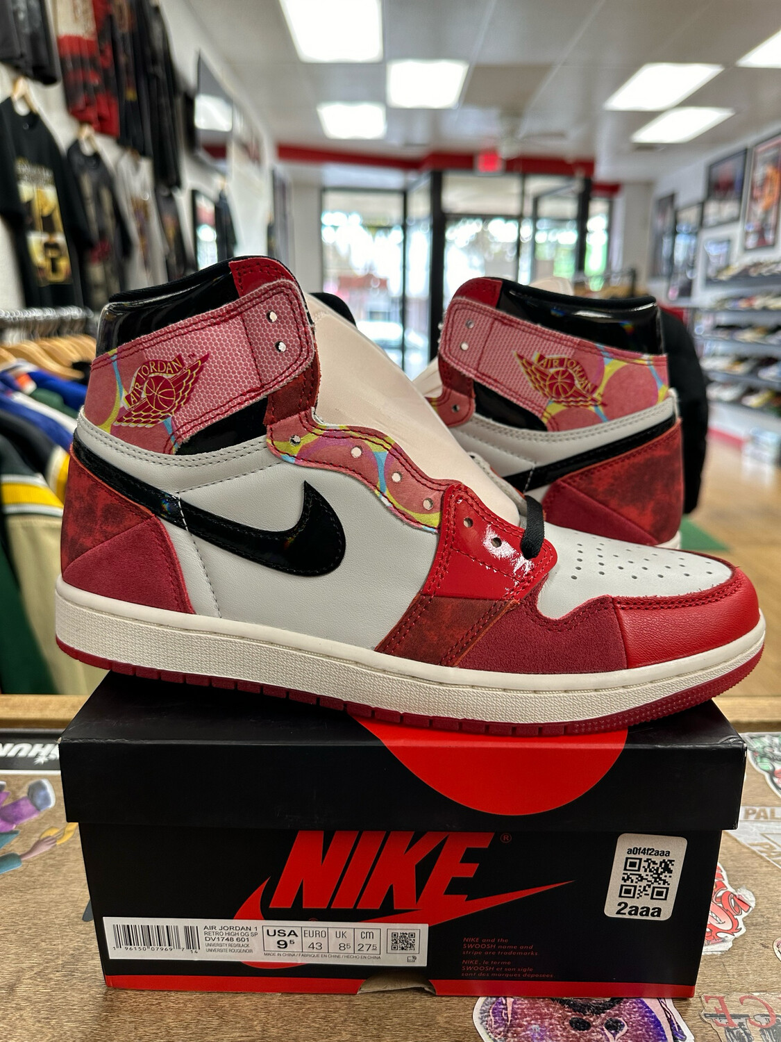 Ds Jordan 1 Across The Spider-Verse Size 9.5
