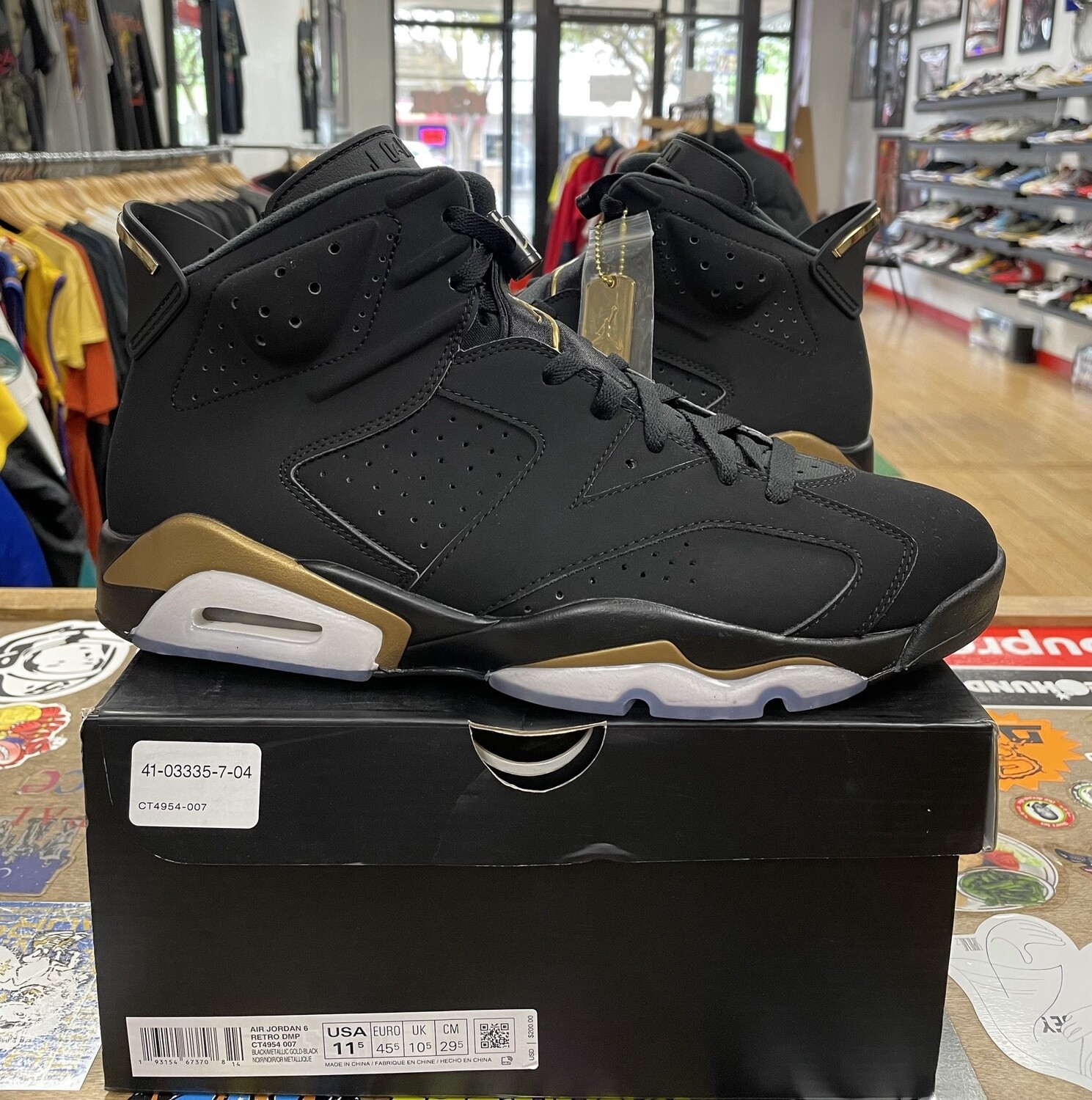 DS Jordan 6 Retro DMP (2020) Size 11.5
