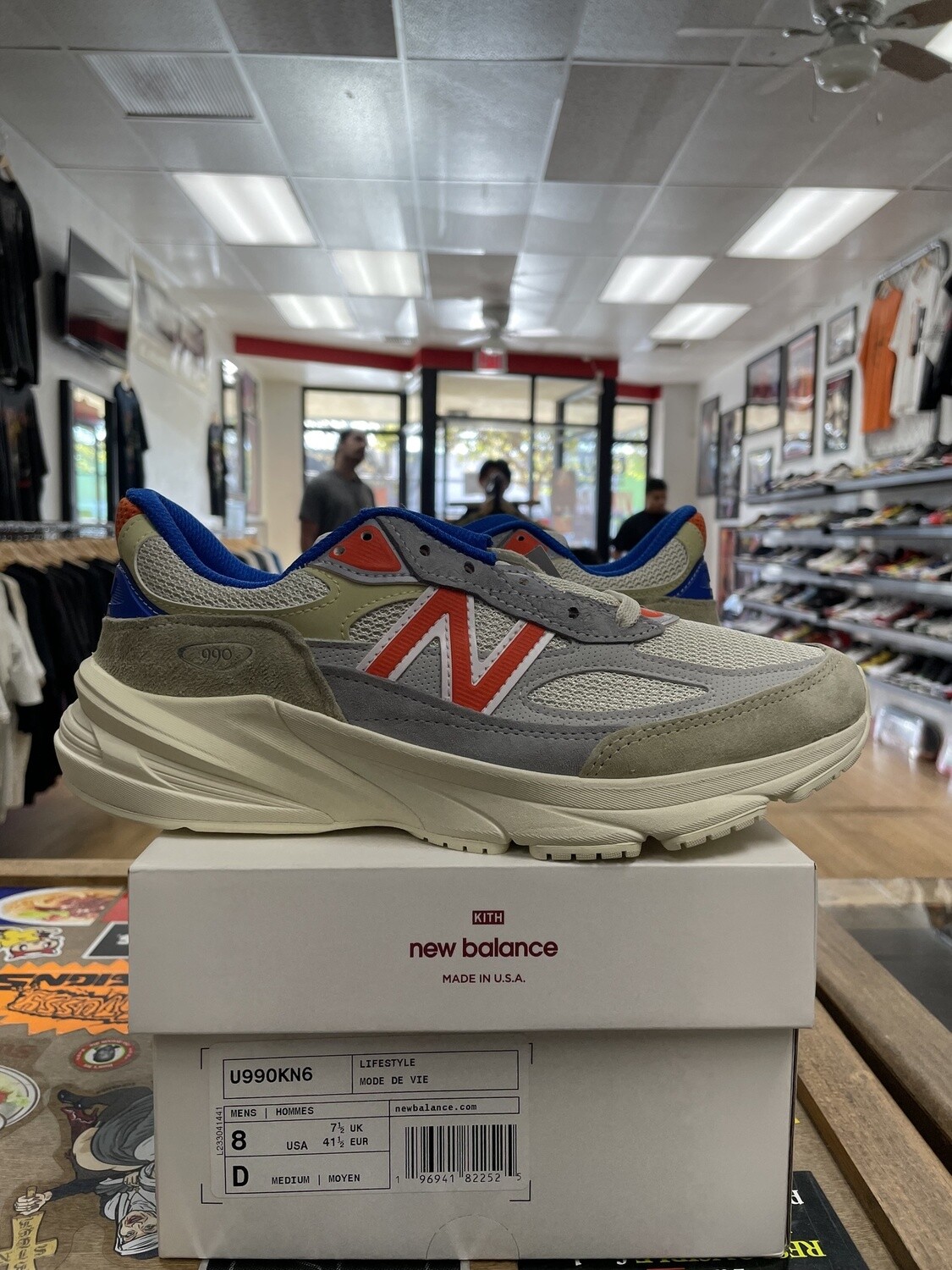 DS New Balance 990v6 MiUSA Ronnie Fieg Sandrift Size 8