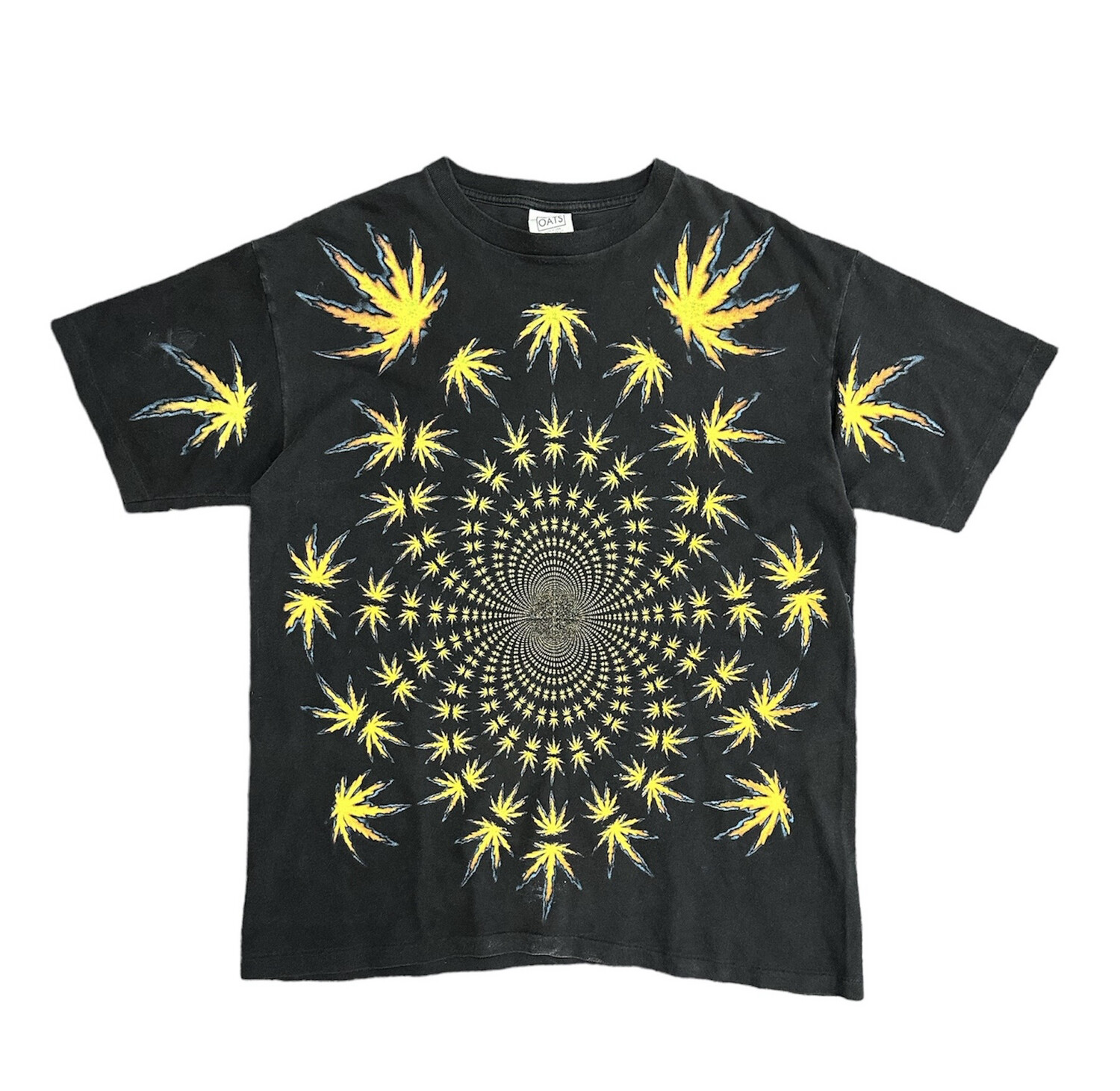 Vtg Weed AOP Size XL