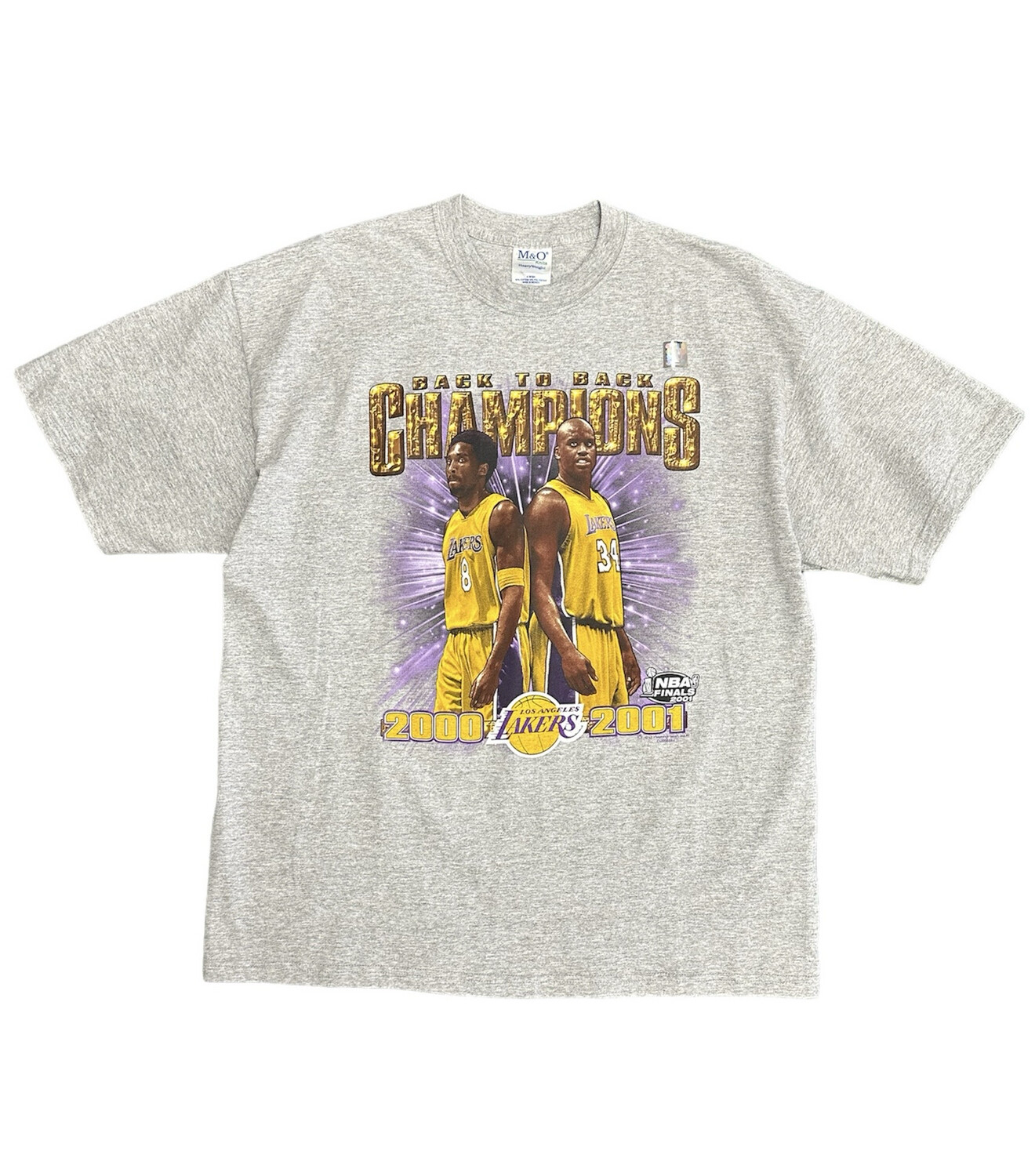Vtg 90&#39;s Lakers Kobe Shaq Tee Size XL