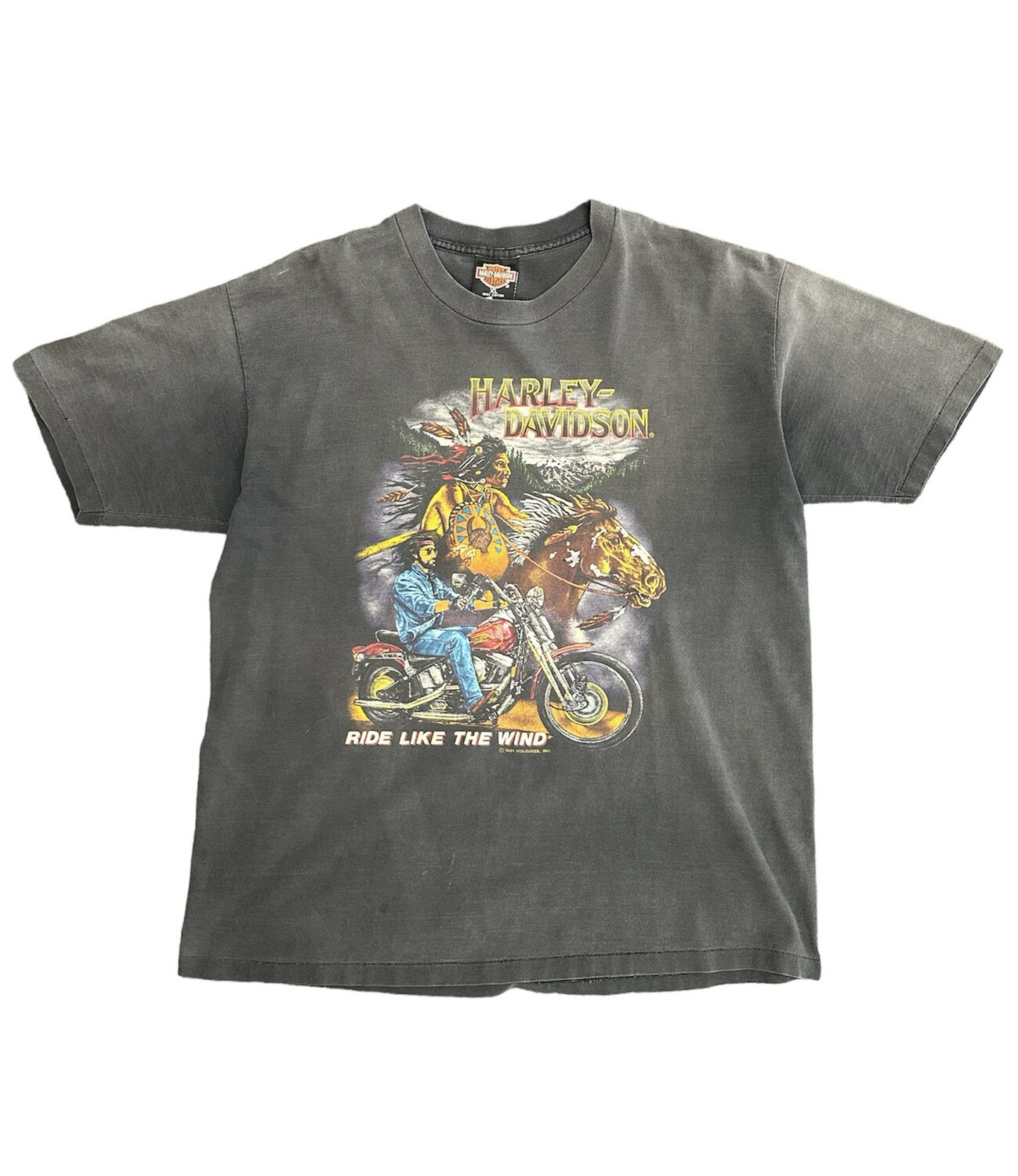 Vtg 90&#39;s Harley Davidson Tee Size XL