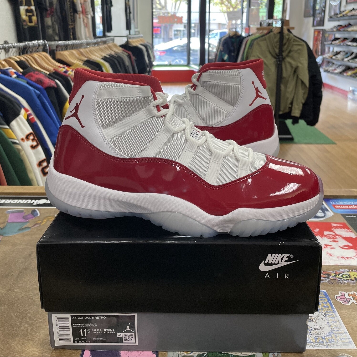Ds Jordan 11 Cherry Size 11.5