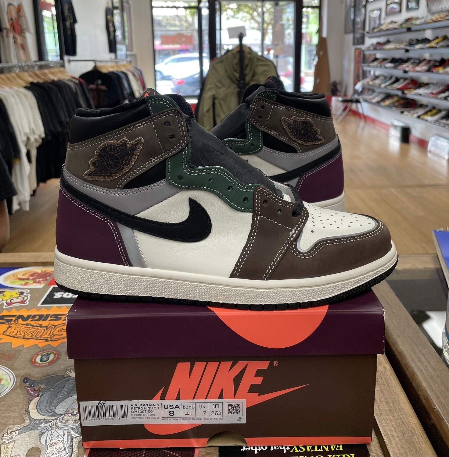 DS Jordan 1 Retro High OG Hand Crafted Size 8