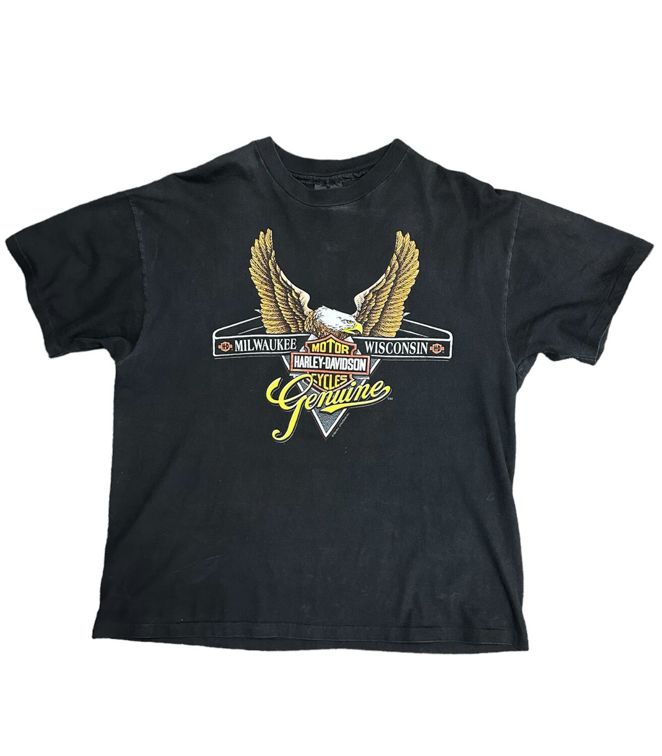 Vtg 90&#39;s Harley Davidson Honolulu Tee Size XL