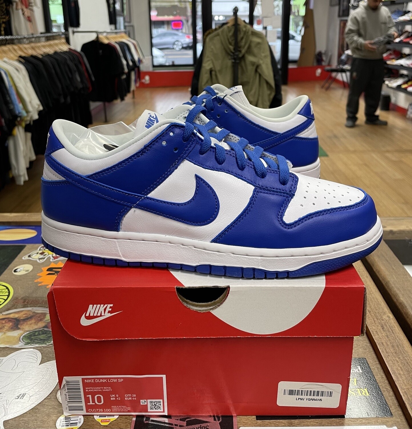 DS Nike Dunk Low SP Kentucky (2020/2022) Size 10