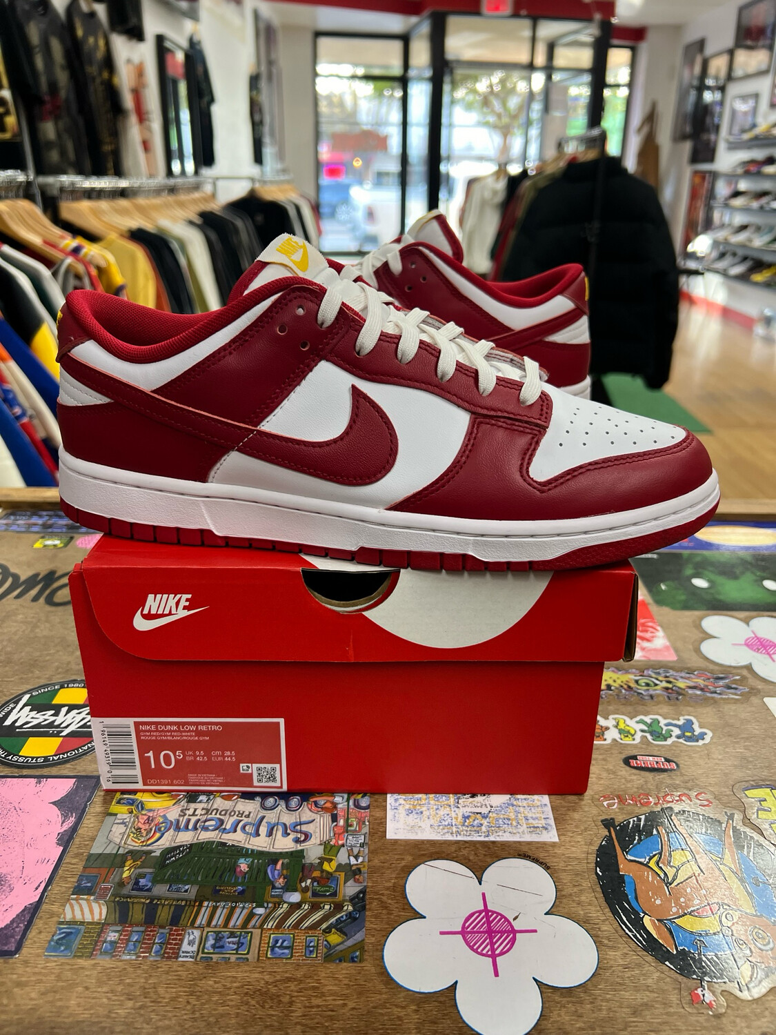 Pre-Owned Nike Dunk Low USC Red Size 10.5