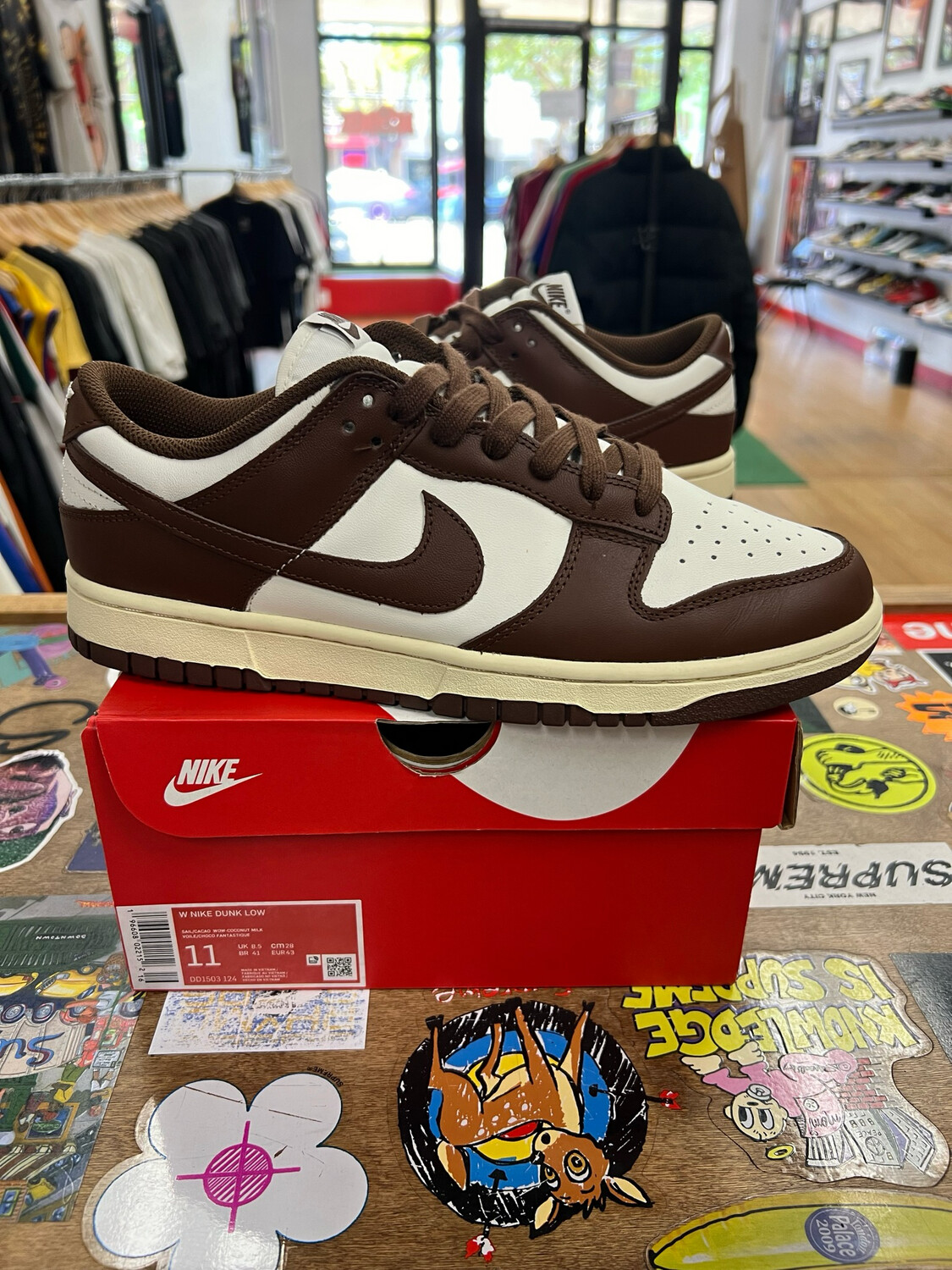 Nike Dunk Low Cacao Wow Pre Owned Size 9.5M