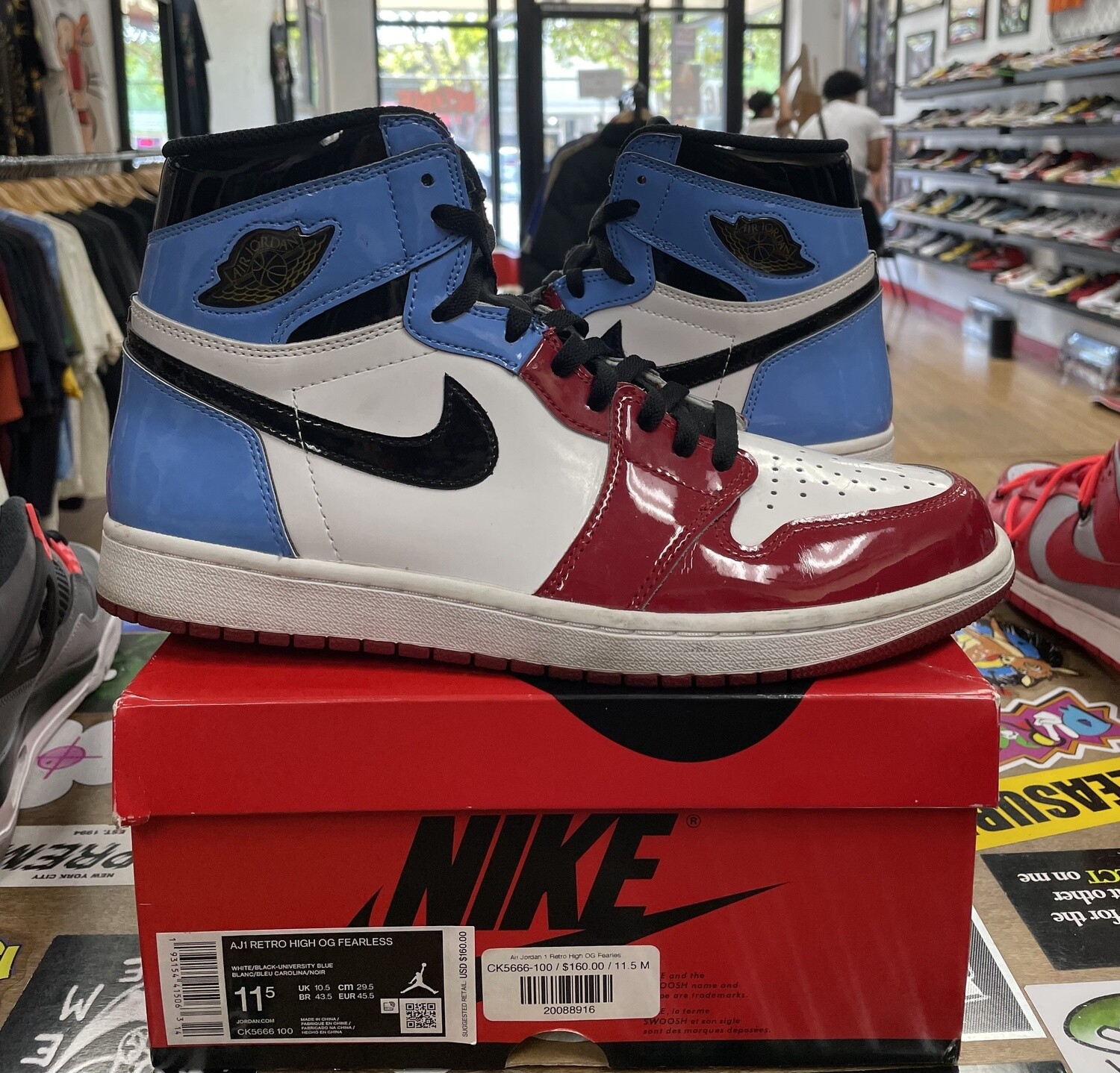 Pre-Owned Jordan 1 High fearless Size 11.5
