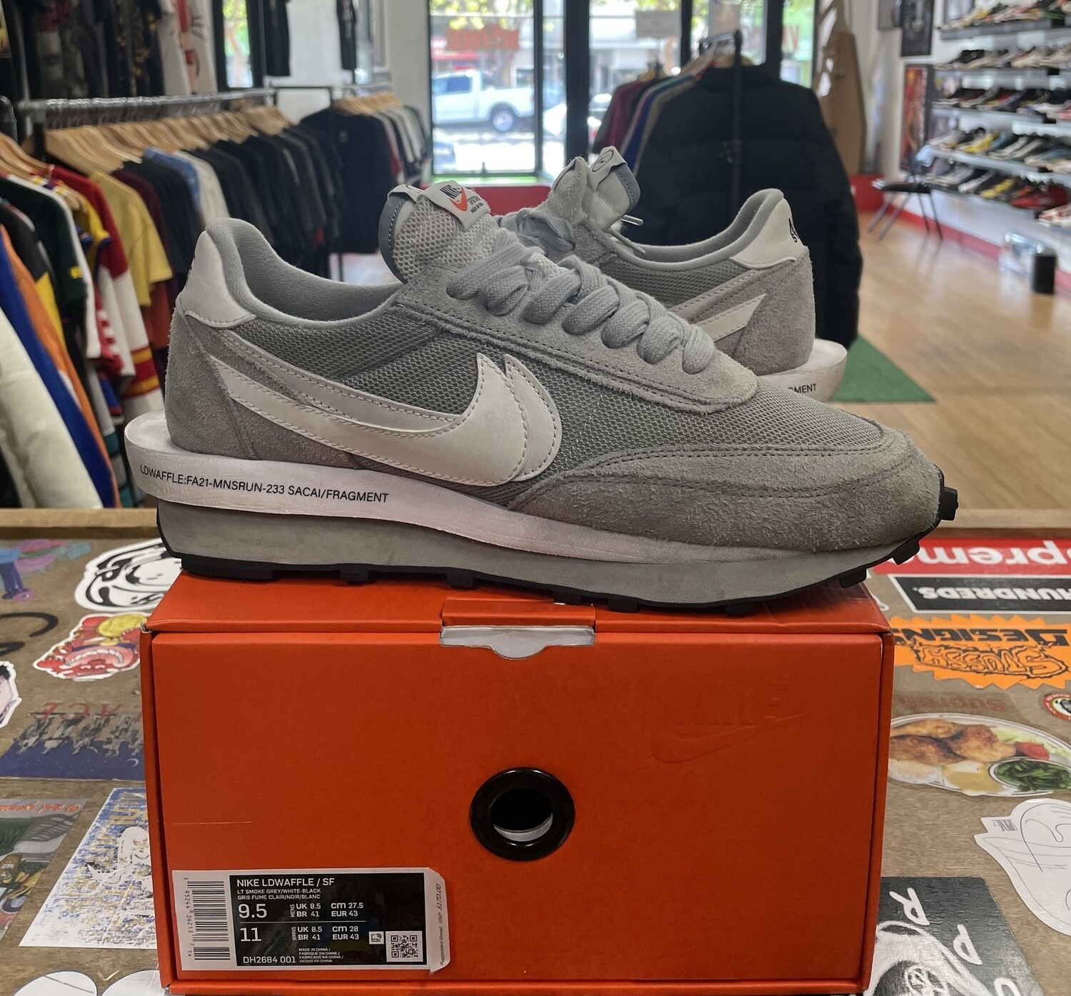 Pre-Owned Nike Sacai Fragment Size 9.5