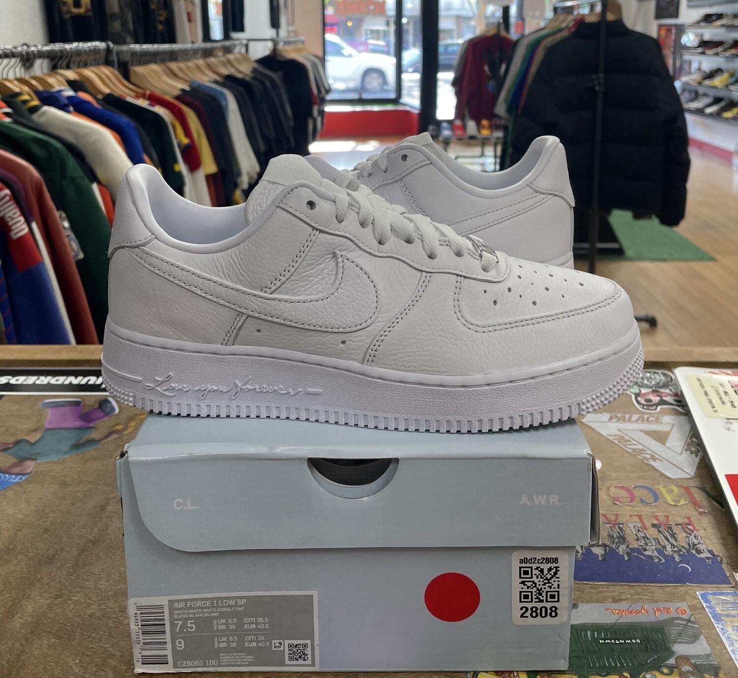 Pre Owned Nike Air Force 1 Low Drake NOCTA Size 7.5