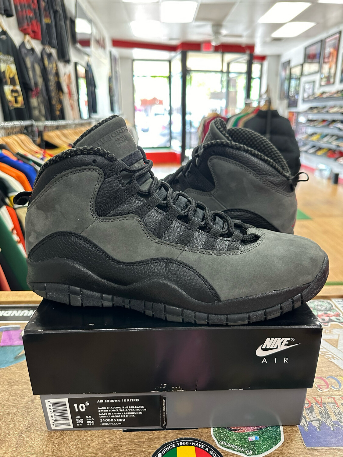 Pre-Owned 2018 Jordan 10 Shadow Size 10.5