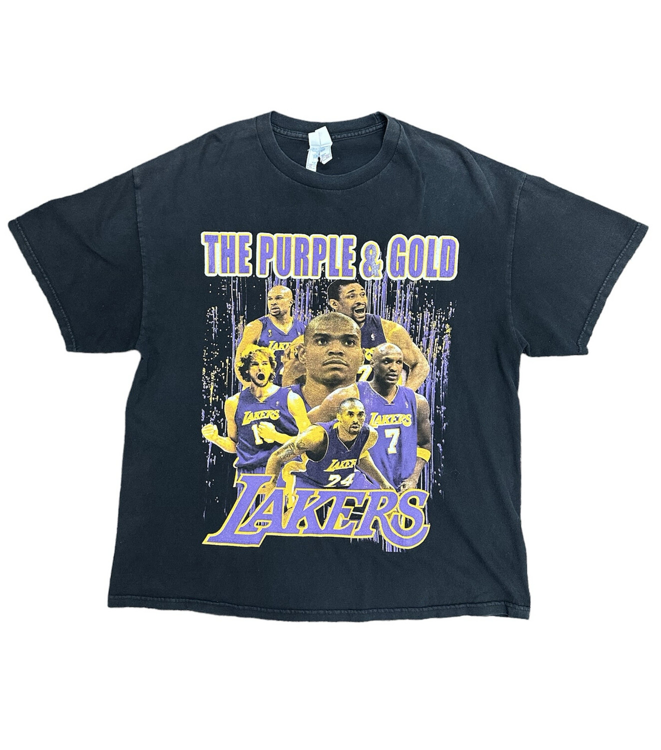 Lakers The Purple &amp; Gold T Shirt Size XL