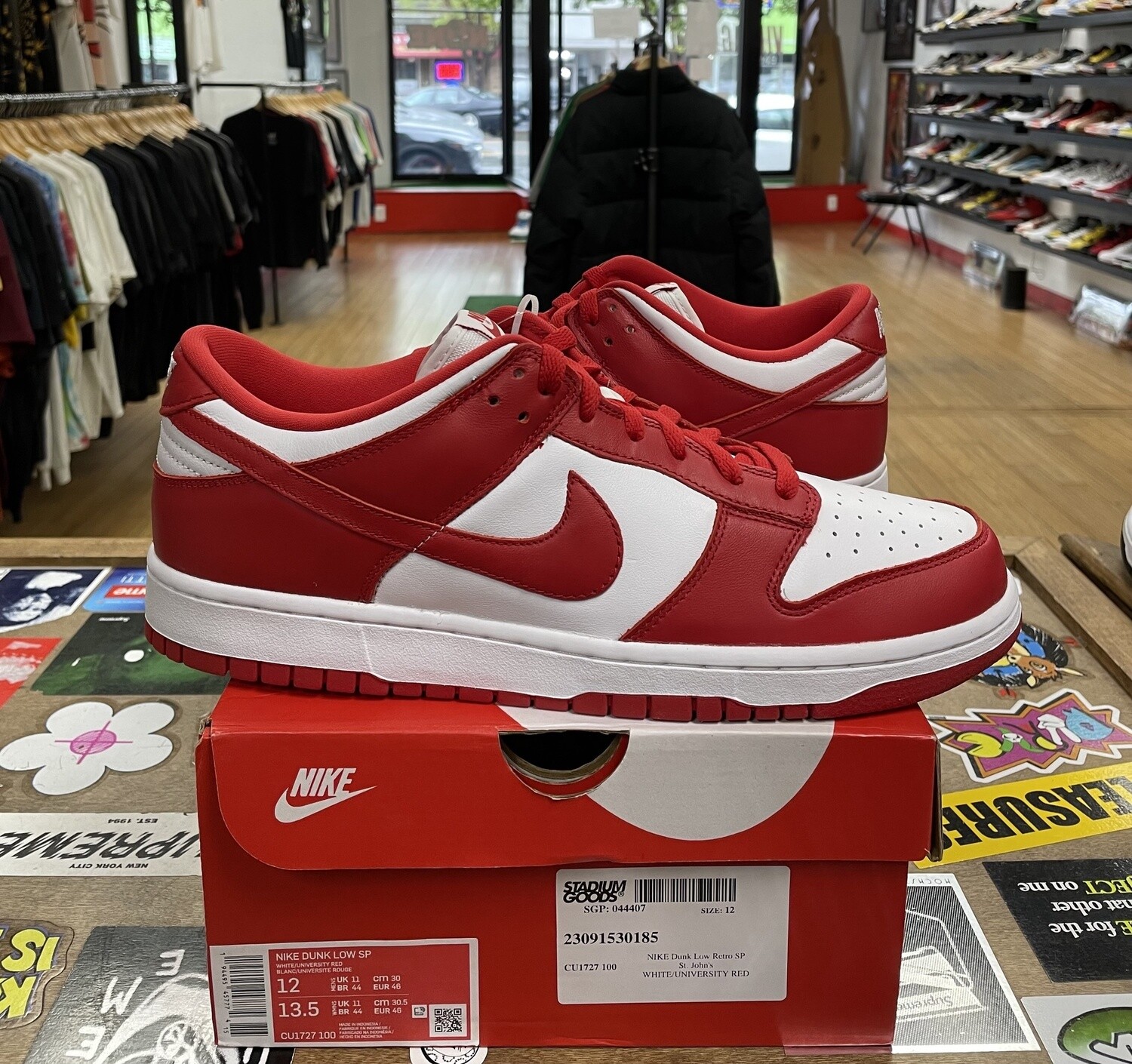 DS Nike Dunk Low SP St.Johns (2020/2023) Size 12