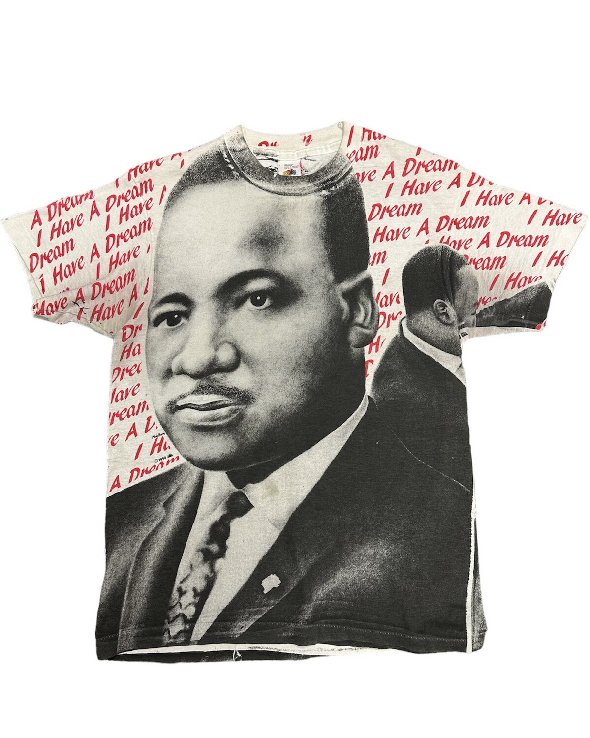 Vtg 90&#39;s Martin Luther King Jr AOP Size M