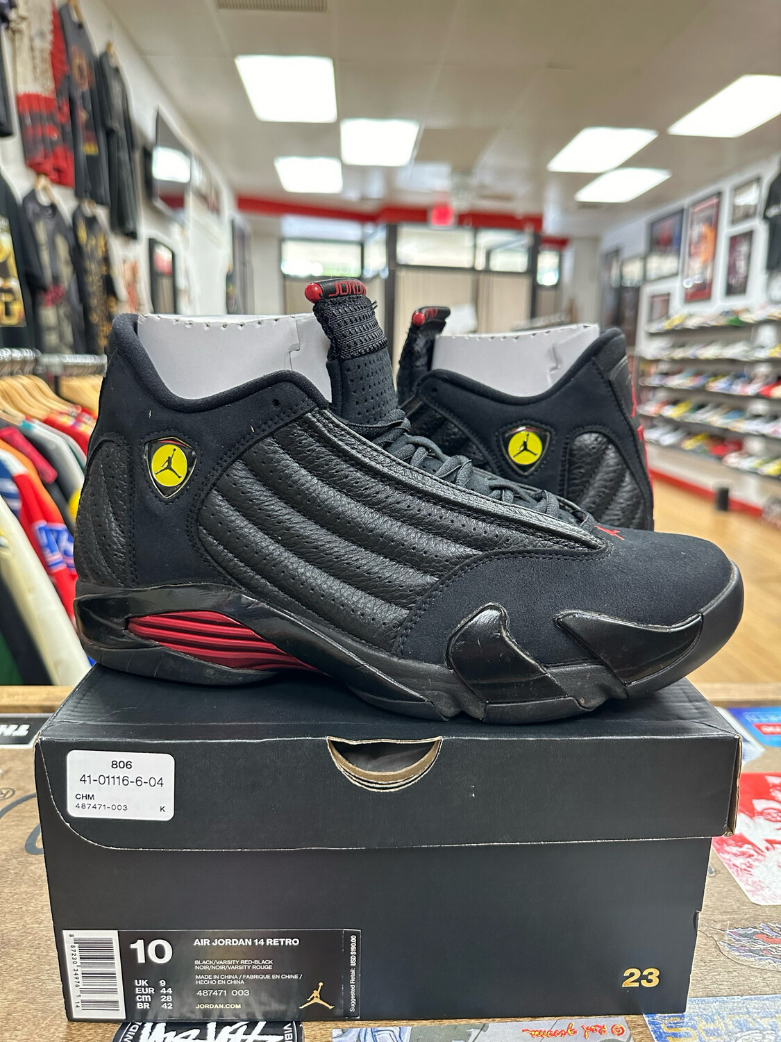Pre-Owned Jordan 14 Last Shot Size 10