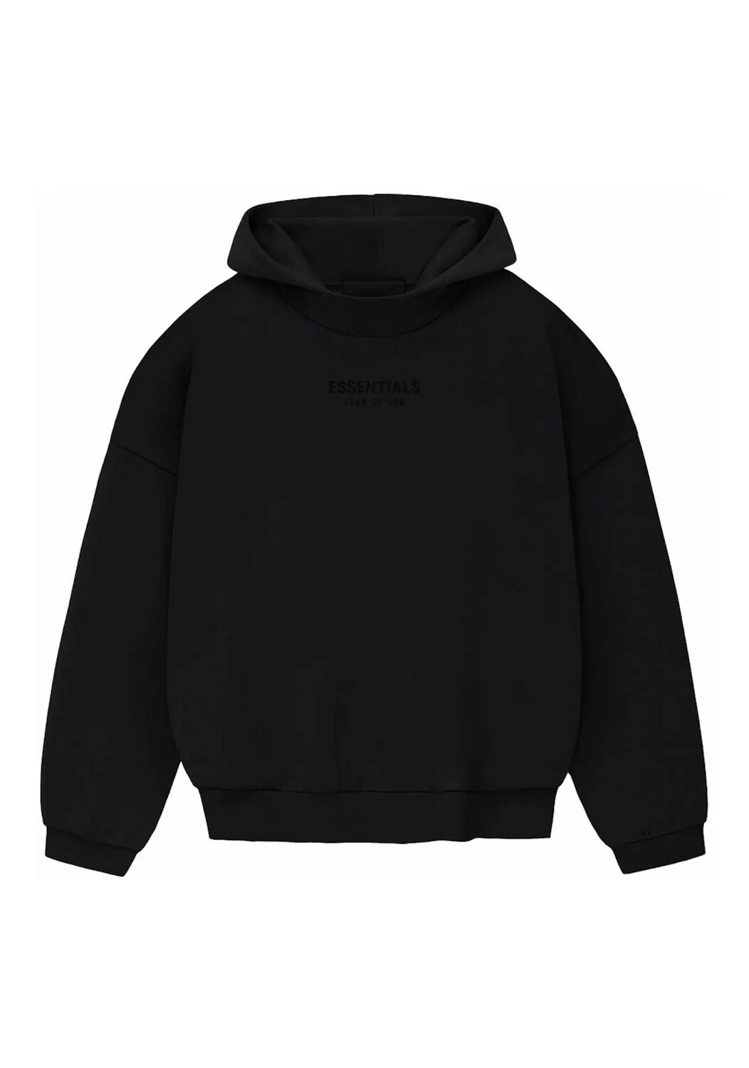 Brand New Essentials Jet Black Hoodie Size XL