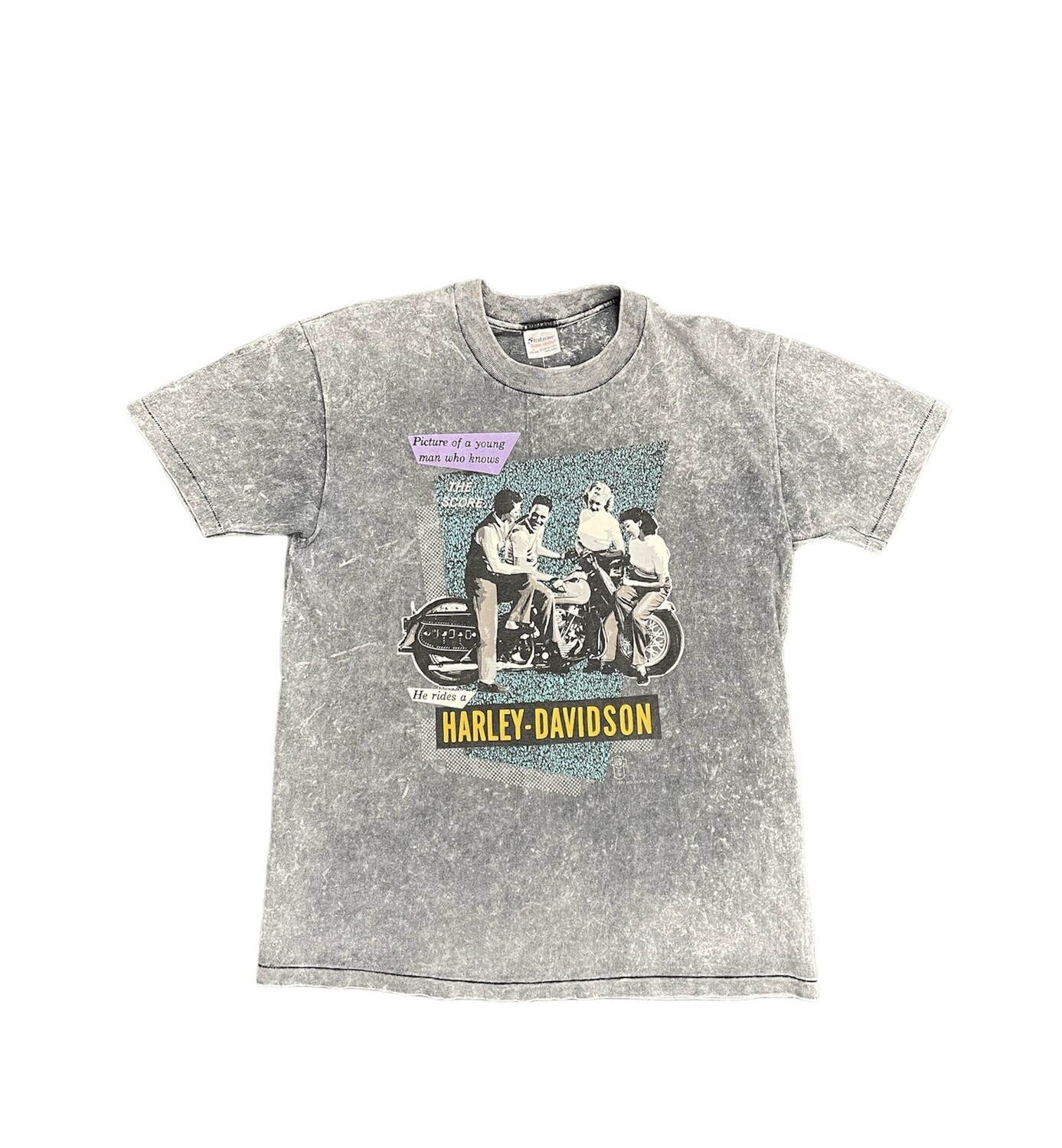 Vtg 80&#39;s Harley Davidson Stockton T Shirt Size S