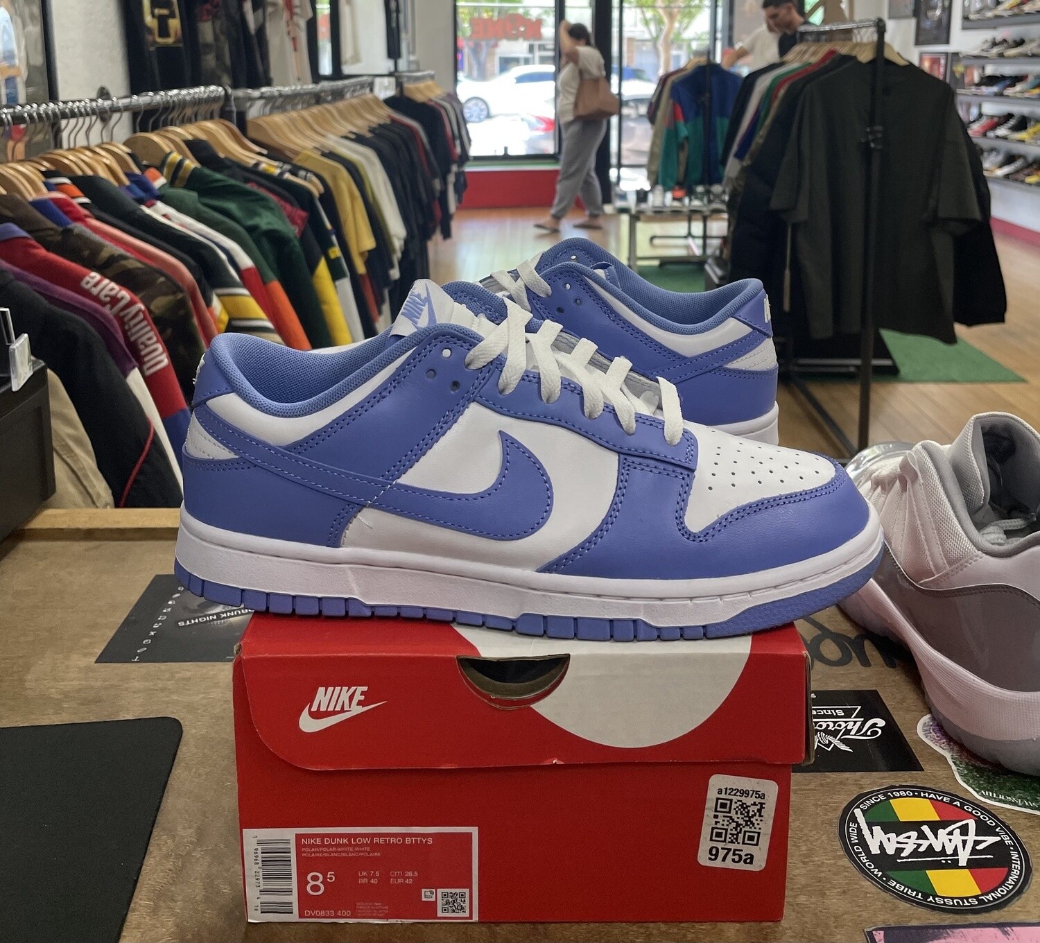 Pre Owned Nike Dunk Low Polar Ice Size 8.5