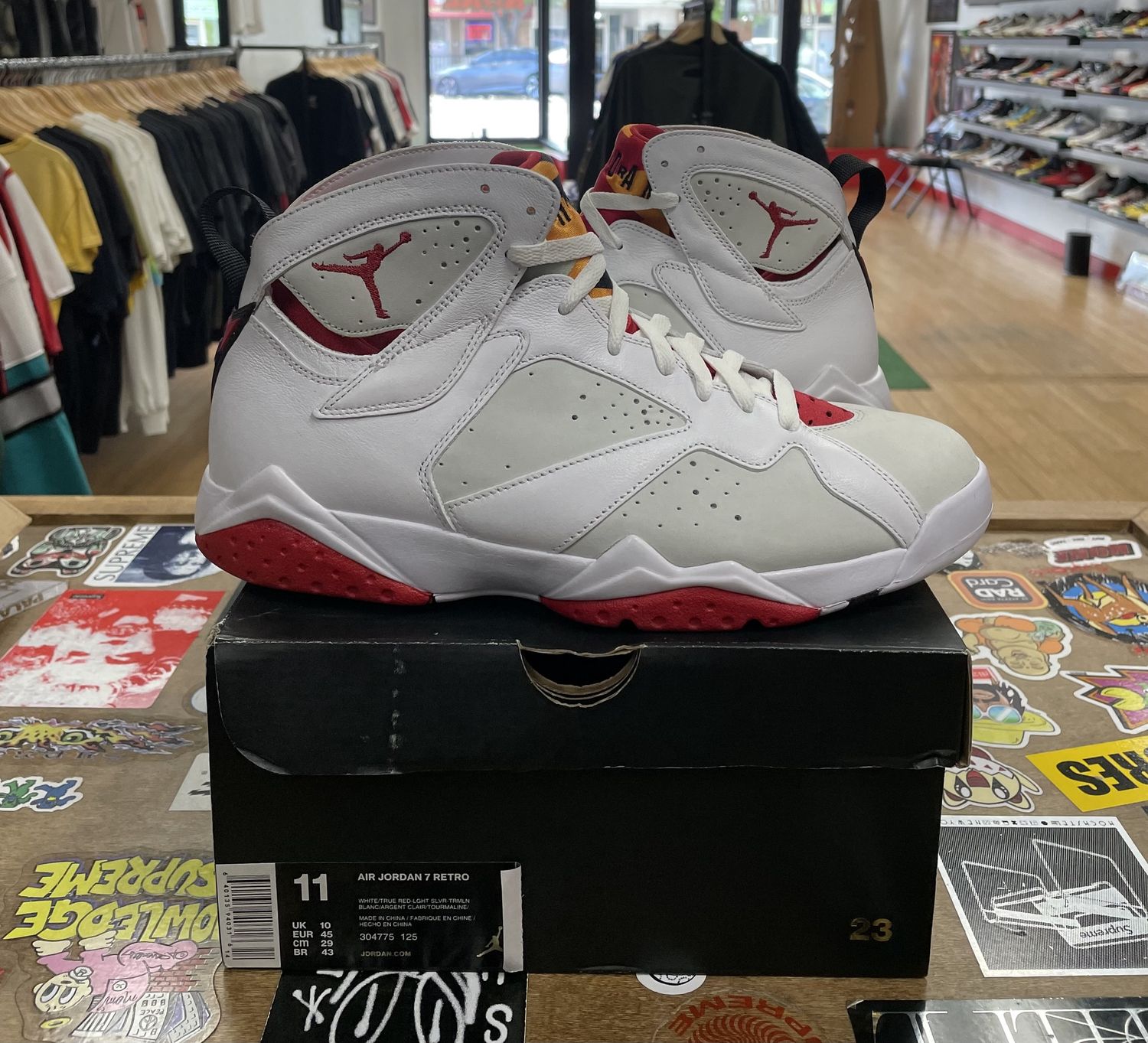 Jordan 7 Retro Hare (2015) Used Size 11