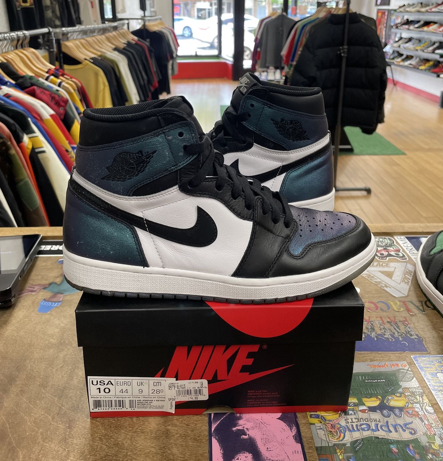 2017 Jordan 1 High All Star Chameleon Size 10 Used