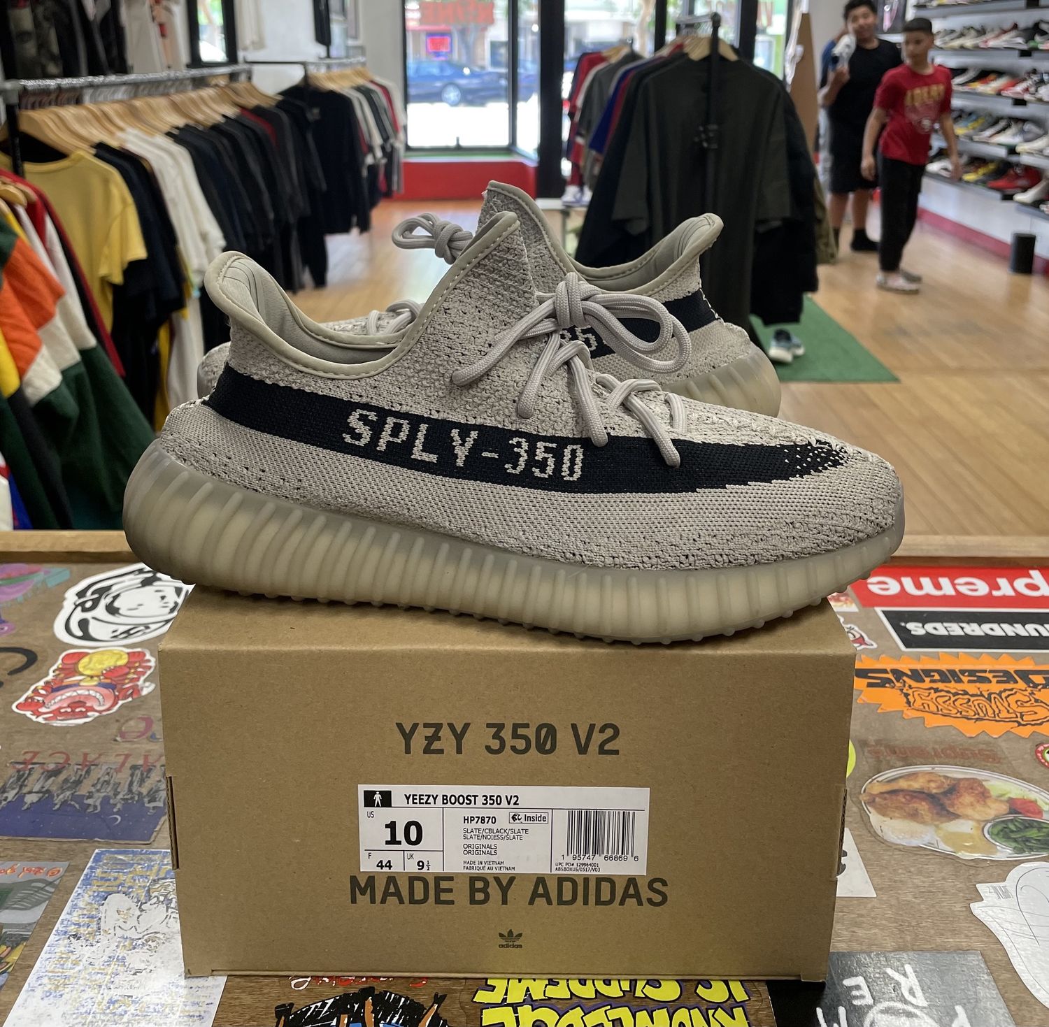 Adidas Yeezy Boost 350 V2 Slate Size 10 Used