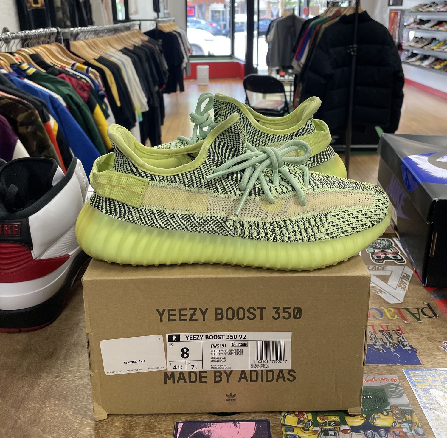 Adidas Yeezy Boost 350 Yeezreel Non-Refl Size 8 Used
