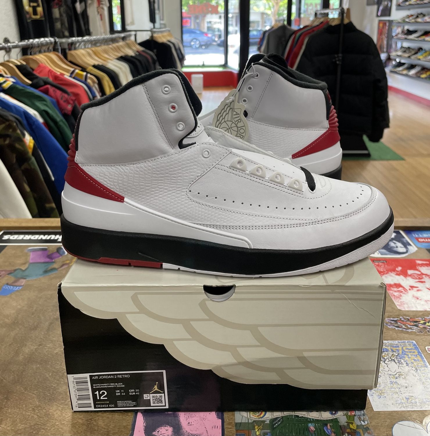 Jordan 2 Chicago Size 12 DS