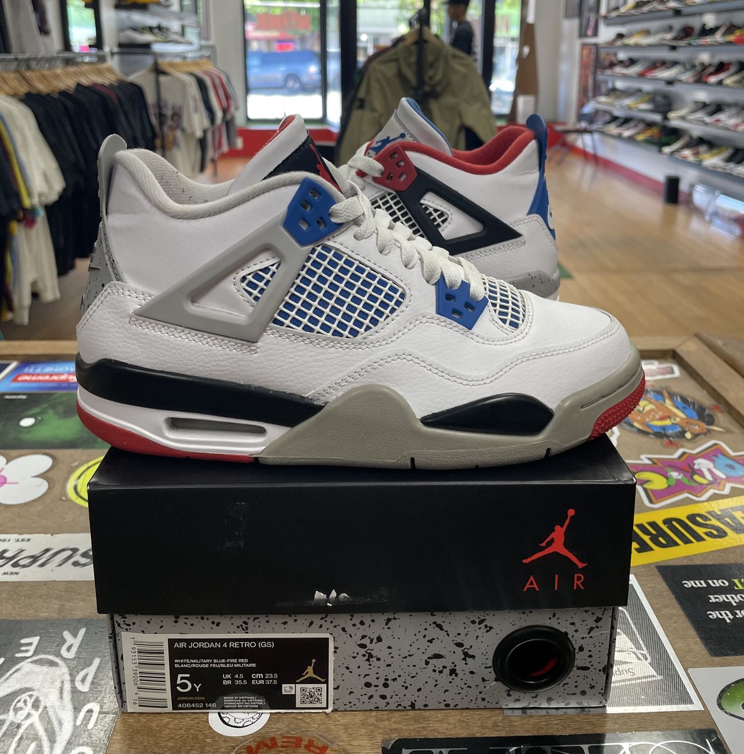 Jordan 4 What The Size 5y Pre-Owned