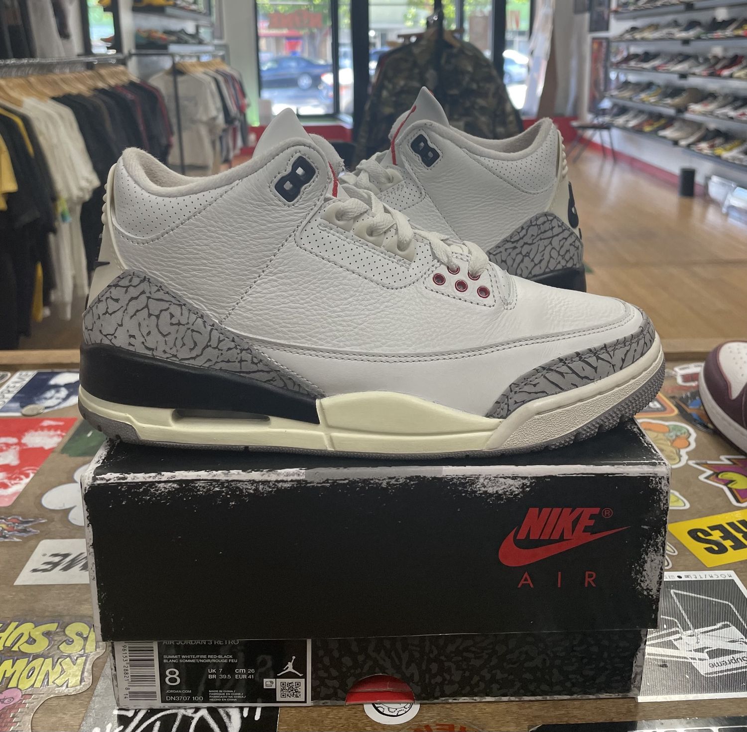 Jordan 3 Reimagined Size 8 Pre Owned