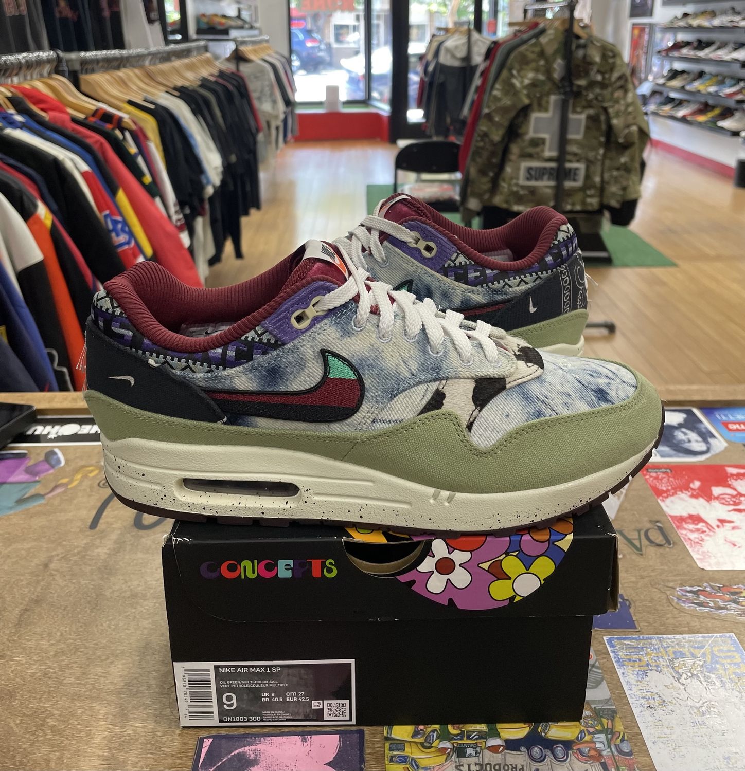 Pre Owned Nike Air Max SP Concepts Mellow Size 9