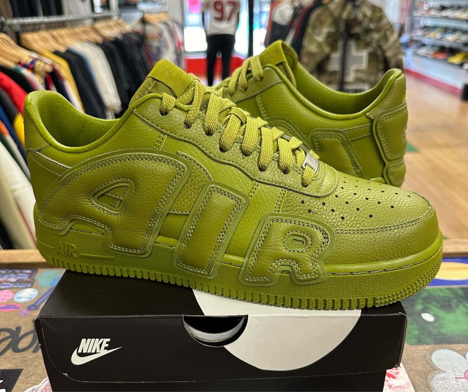 Nike Af1 Cactus Plant Flea Market Moss Size 10 Ds
