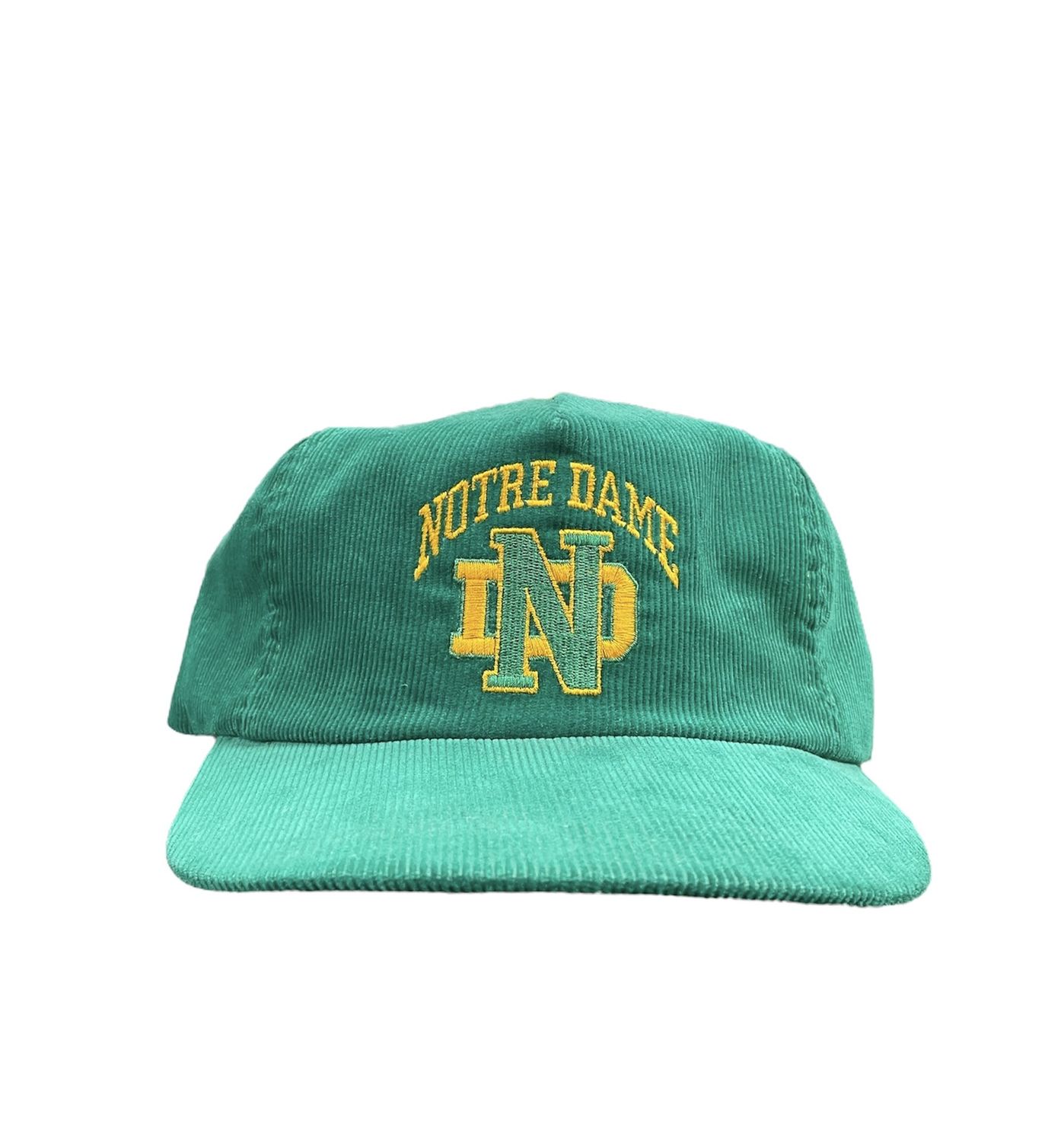 Vintage Notre Dame Corduroy Snapback