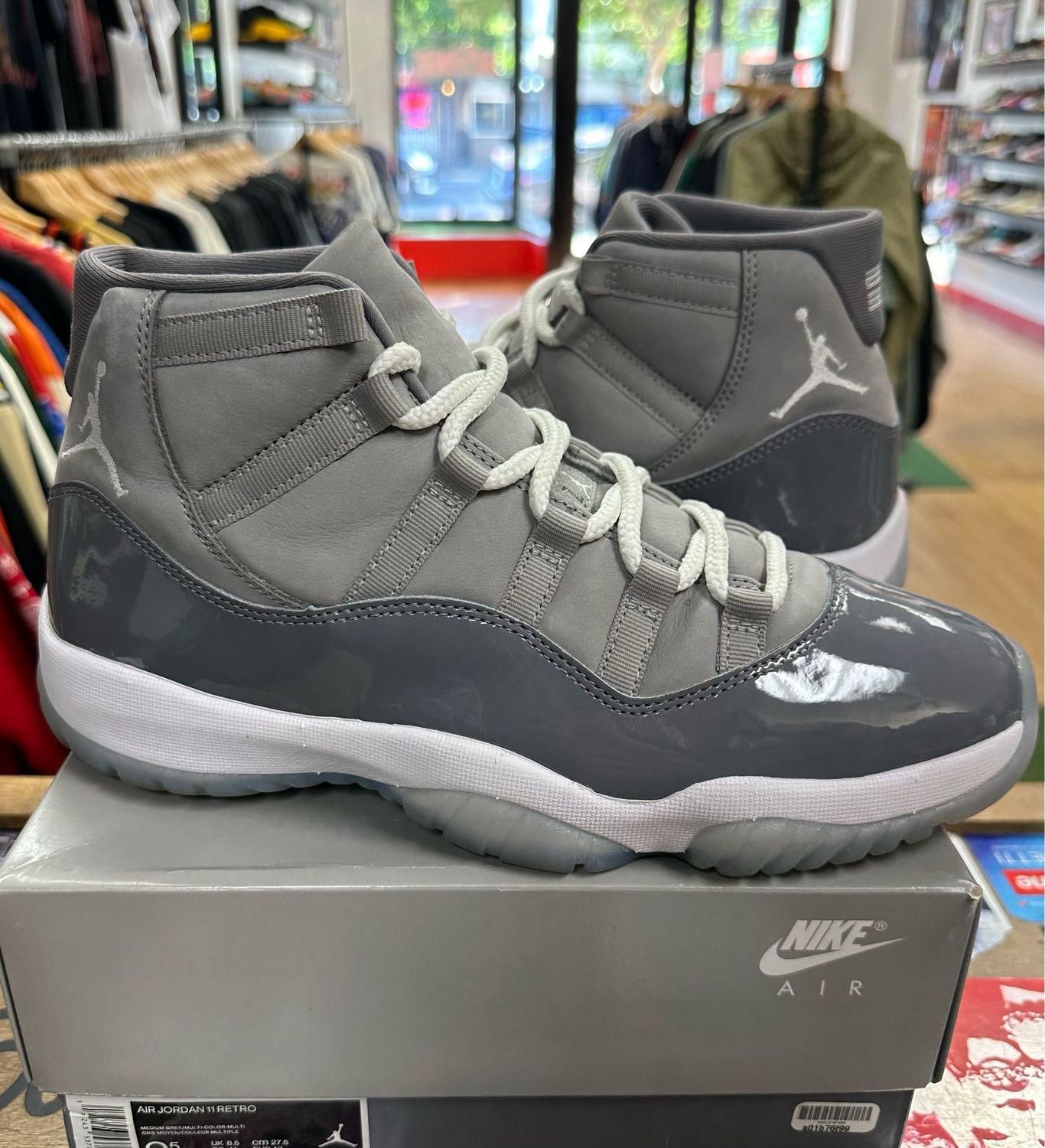 Jordan 11 Retro Cool Grey (2021) Size 9.5 Used