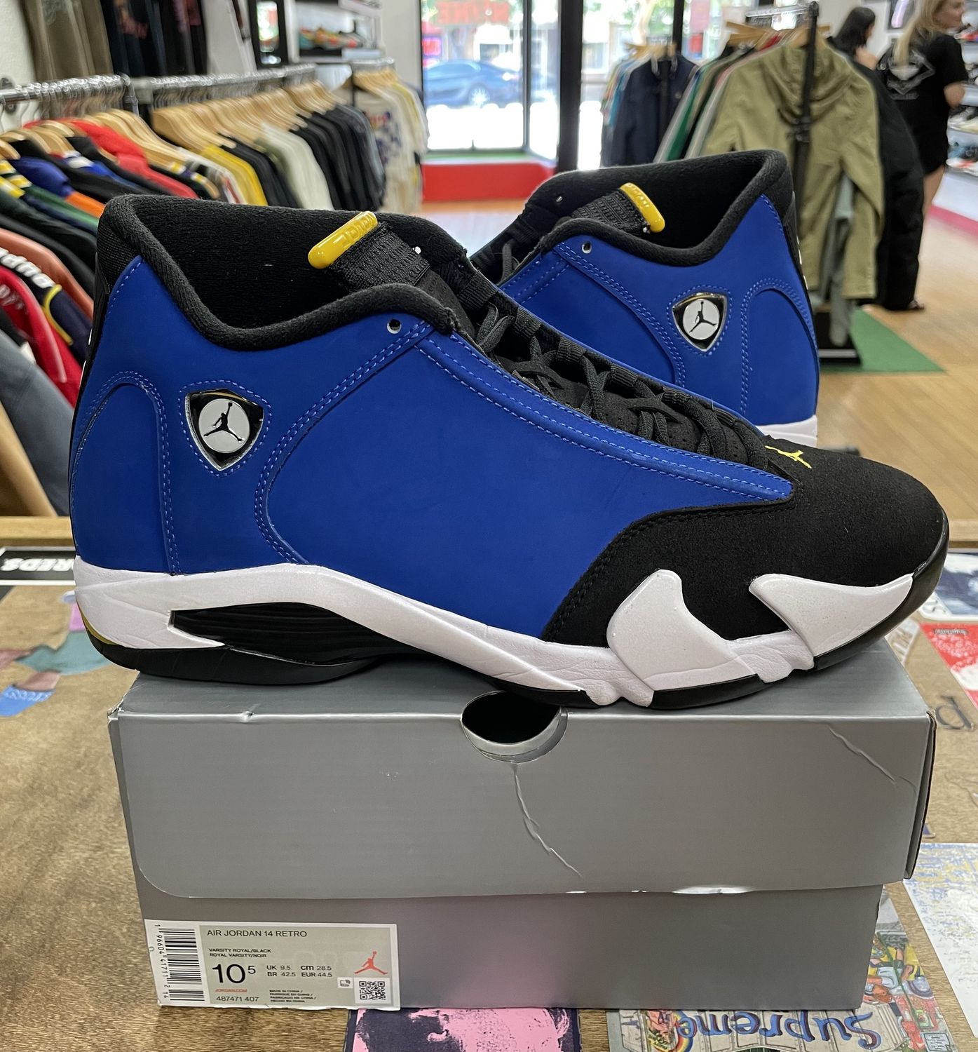 Pre Owned Jordan 14 Retro Laney (2023) Size 10.5