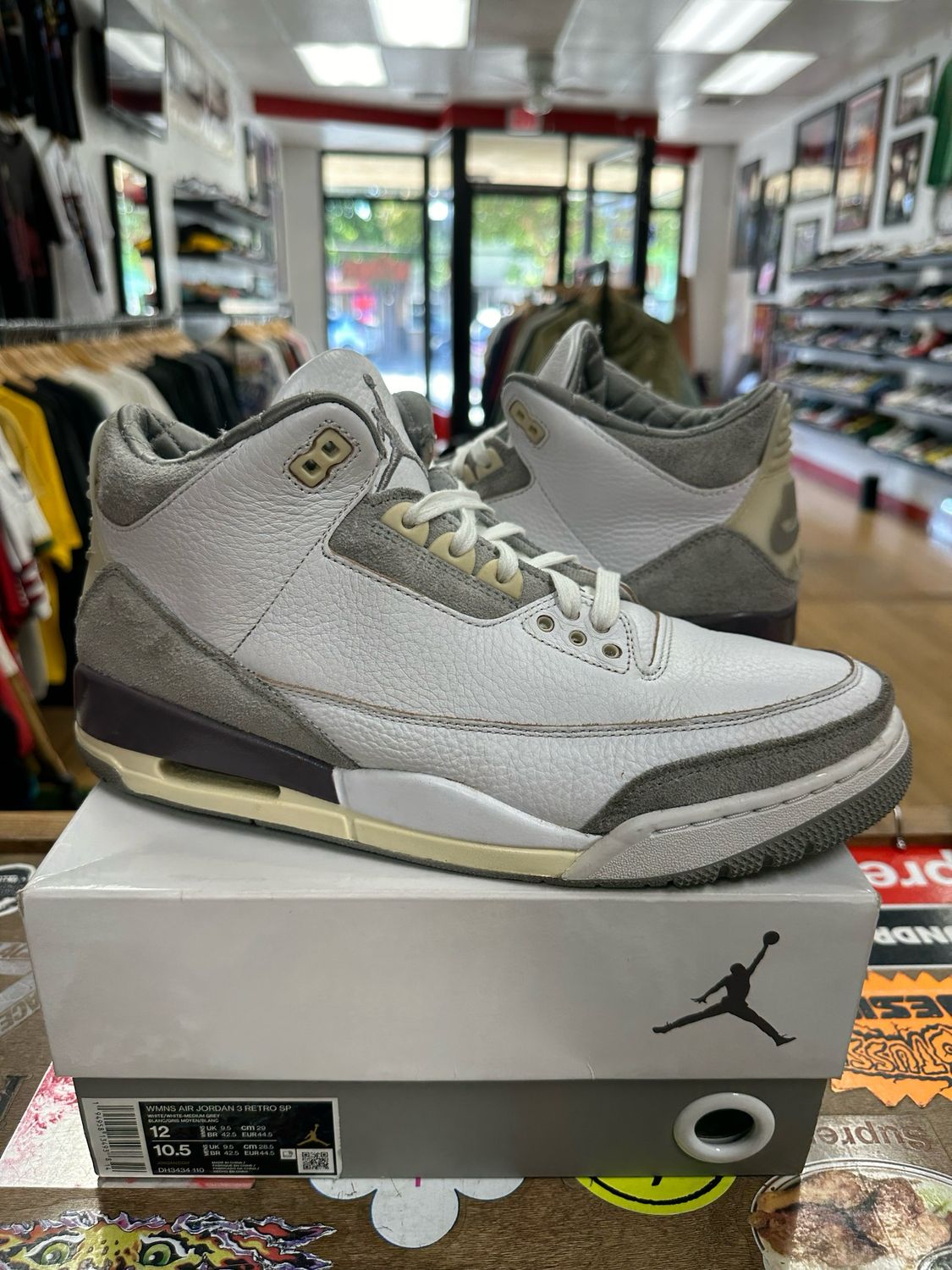 Pre Owned Jordan 3 Retro A Ma Maniere Size 12W