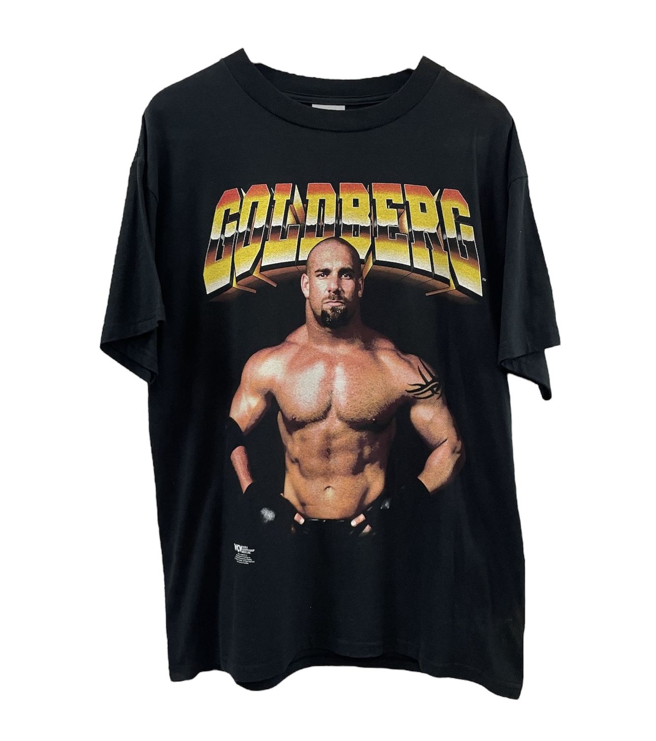 Vintage WCW Goldberg Tee Size Large