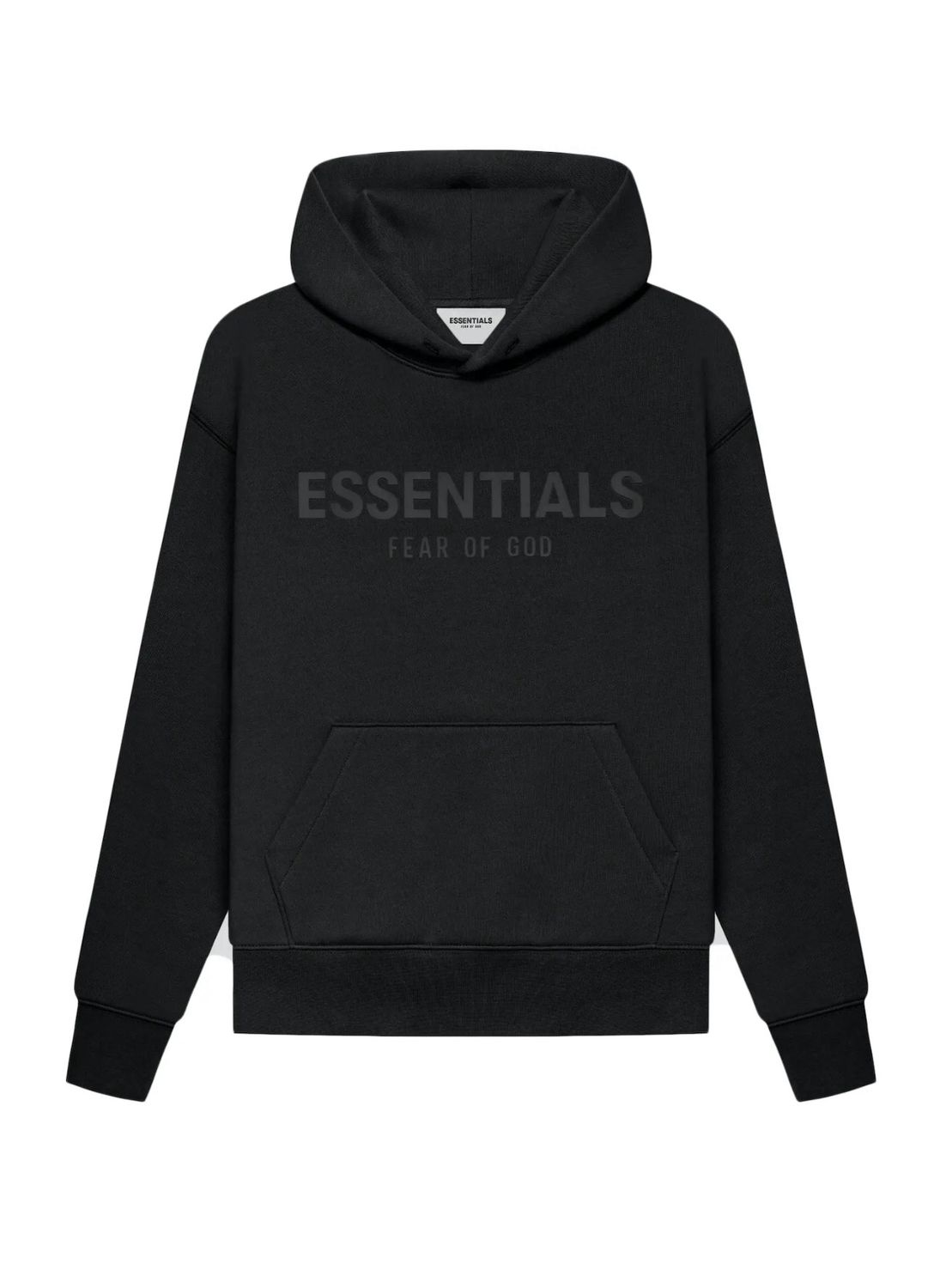 Essentials Black Hoodie Size L Brand New