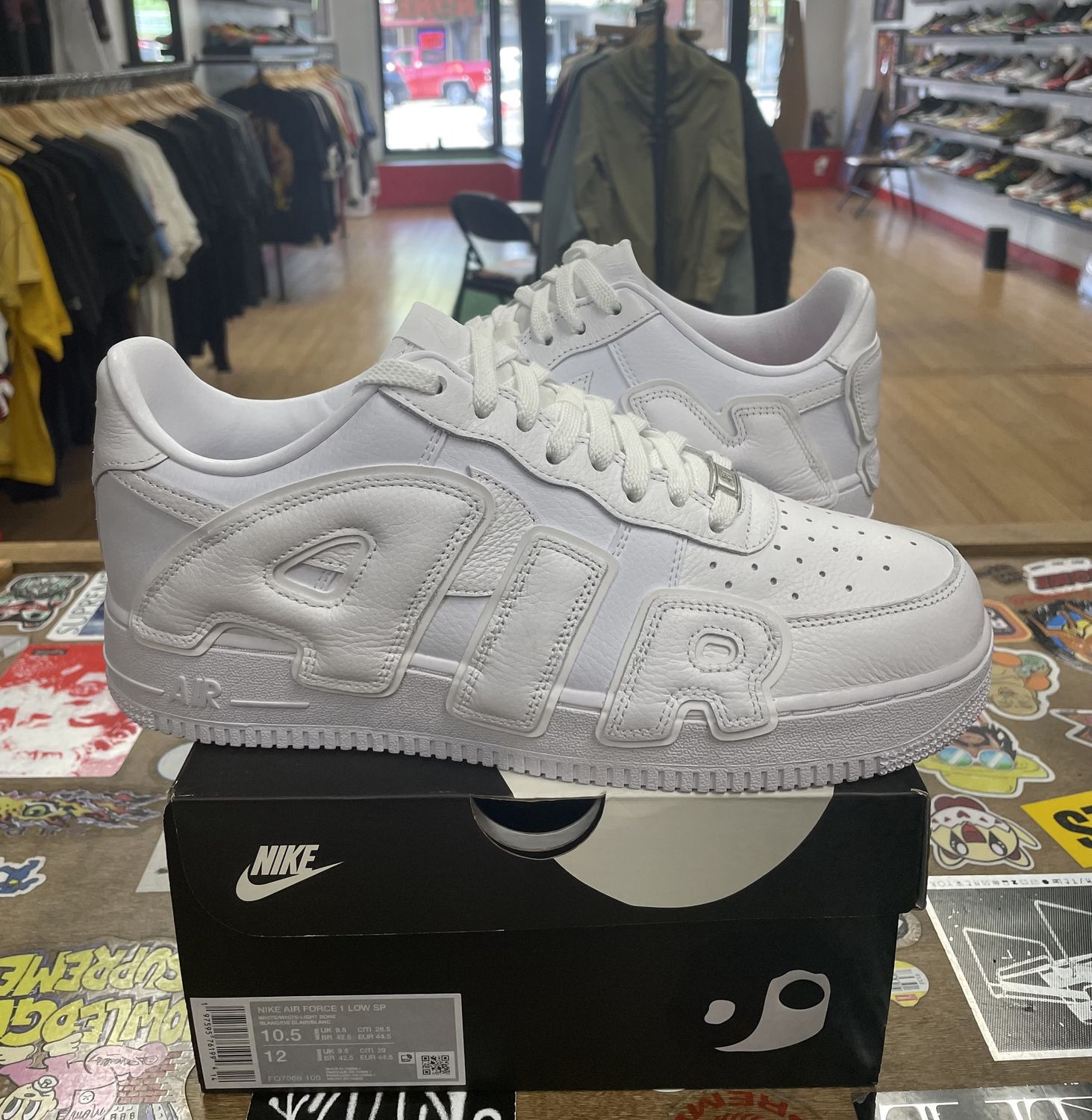 Nike Air Force 1 Low Cactus Plant Flea Market White Size 10.5 DS