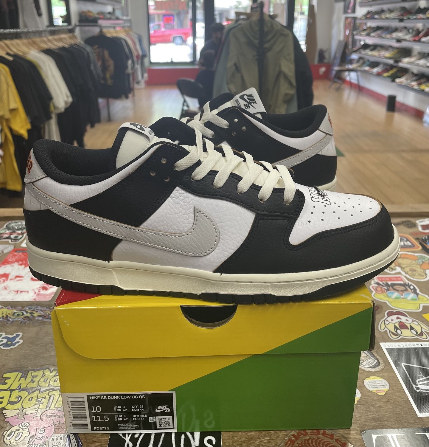 Nike SB Dunk Low HUF San Francisco Size 10 Ds