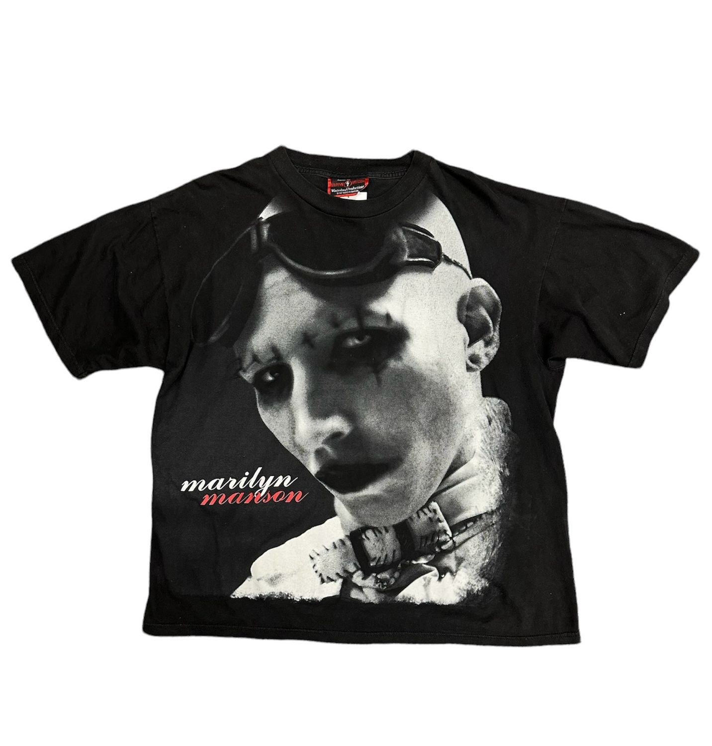 Vtg 1997 Marilyn Manson Winterland Shirt Size XL