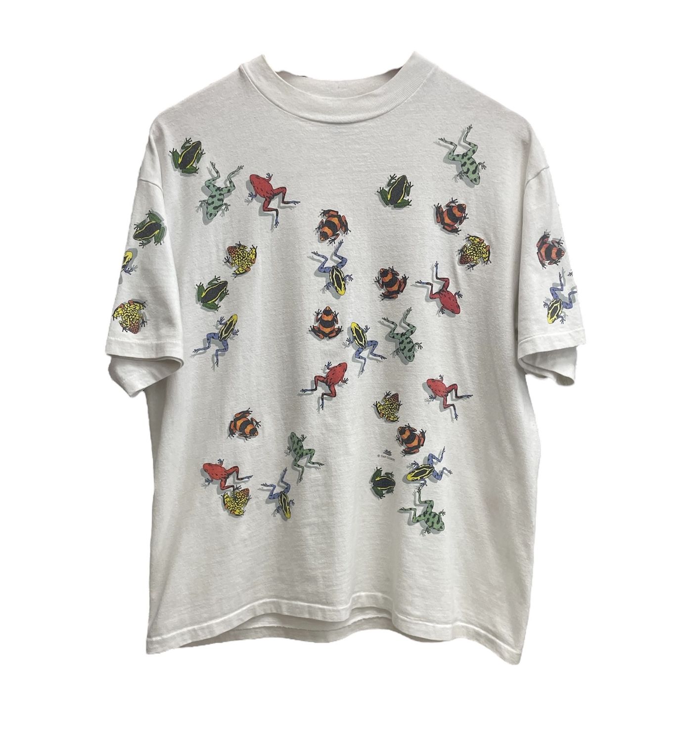 Vintage Frog Tee Size Large