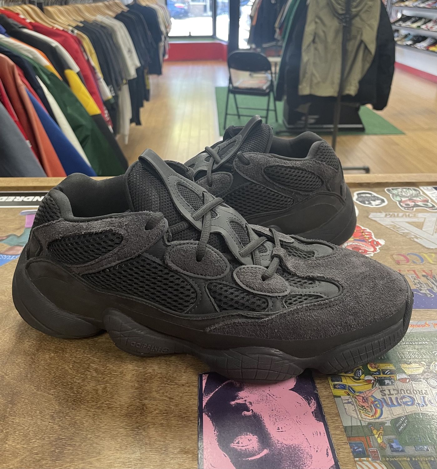 Pre Owned Yeezy 500 Utility Black Size 11 NO BOX