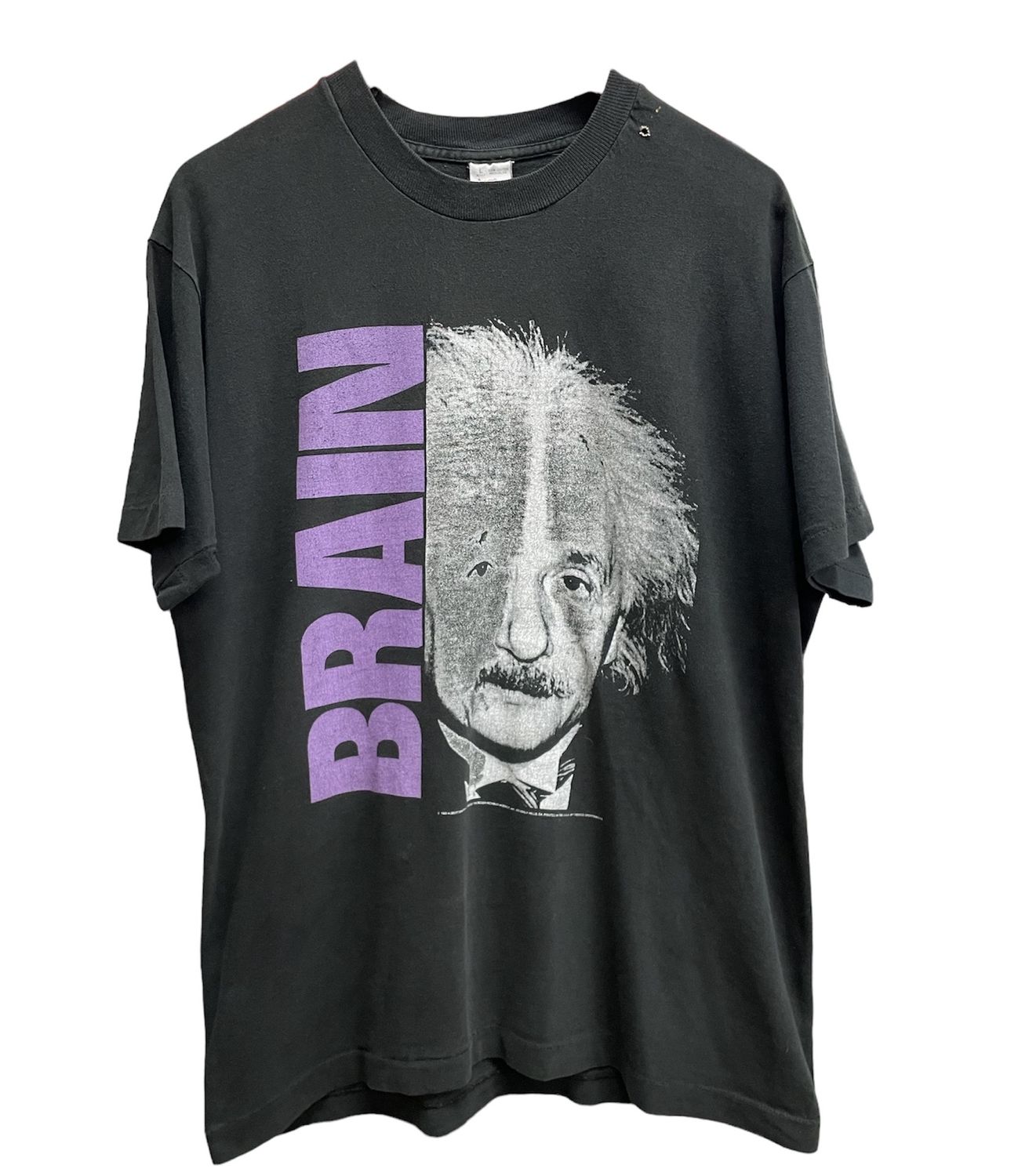 Vintage Albert Einstein BRAIN Tee Size Large